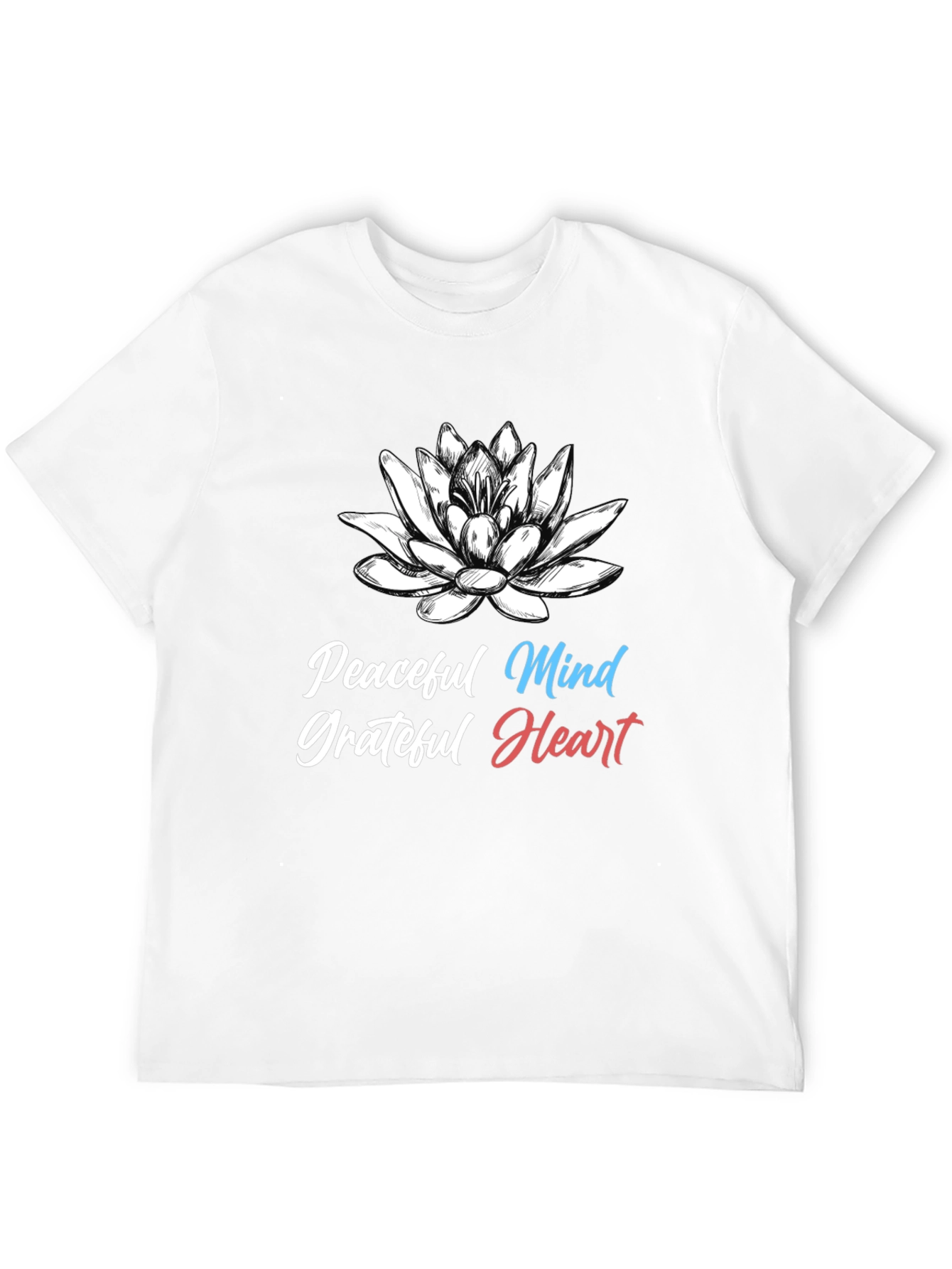 Peaceful Mind Grateful Heart Graphic Tee
