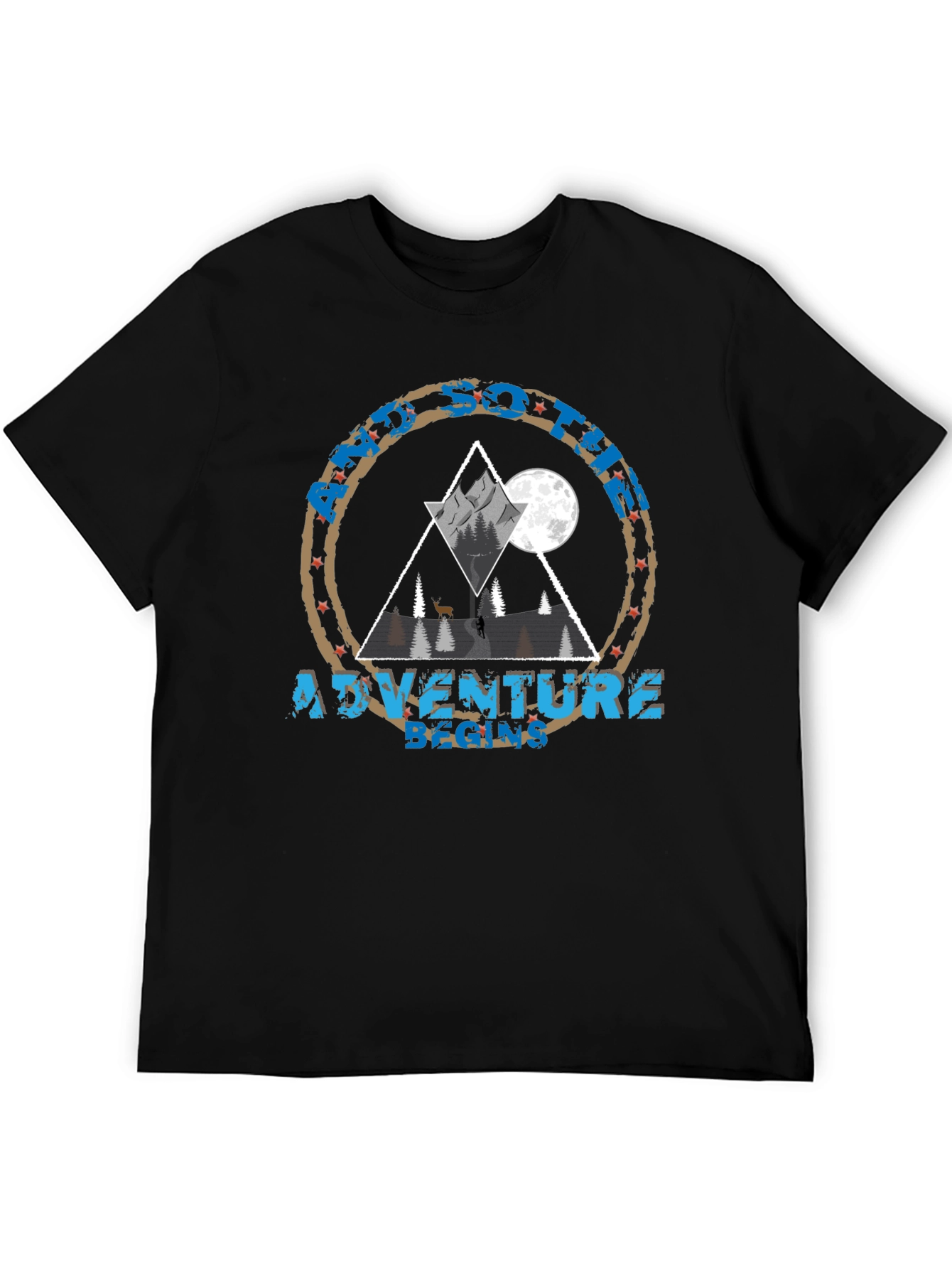 Adventure Begins Graphic Tee