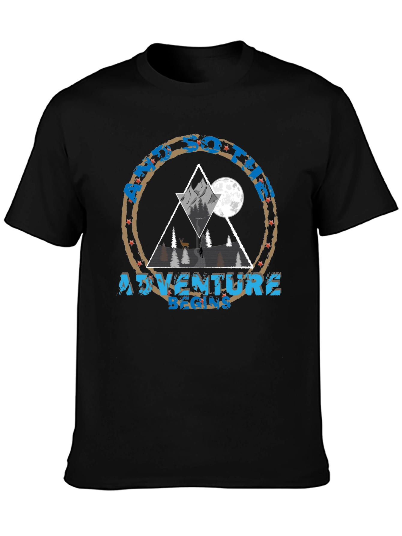Adventure Begins Graphic Tee