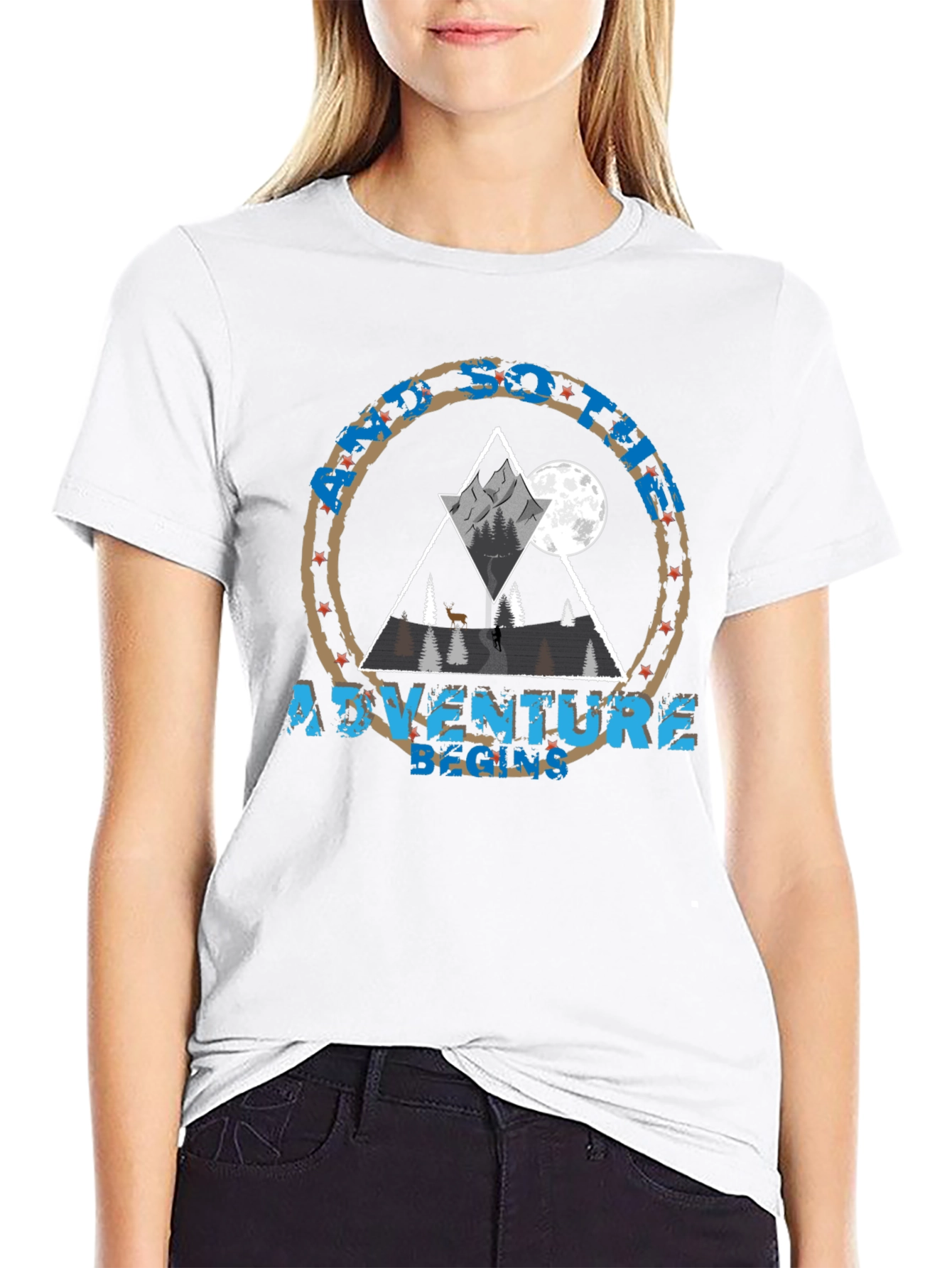 Adventure Begins Graphic Tee