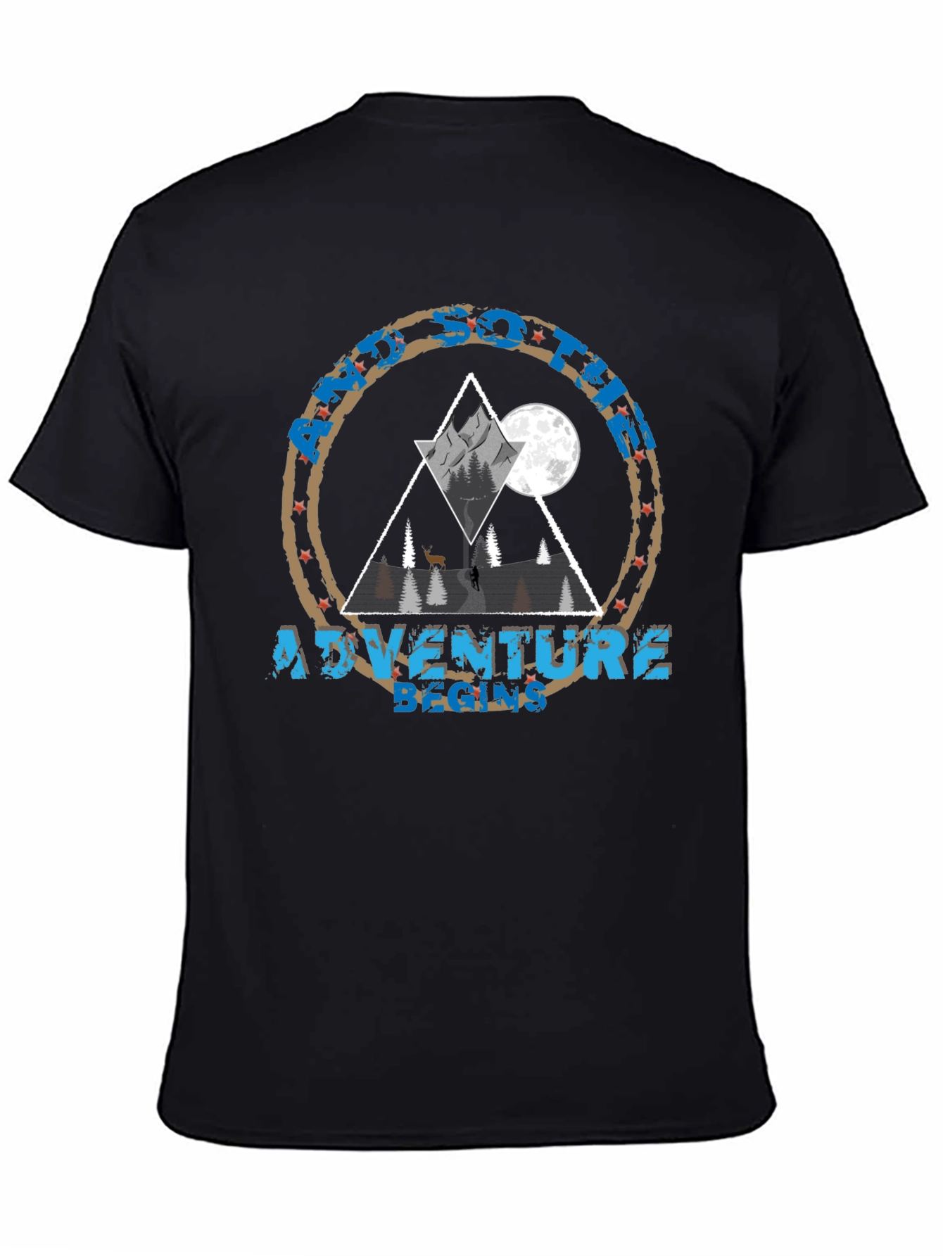 Adventure Begins Graphic Tee