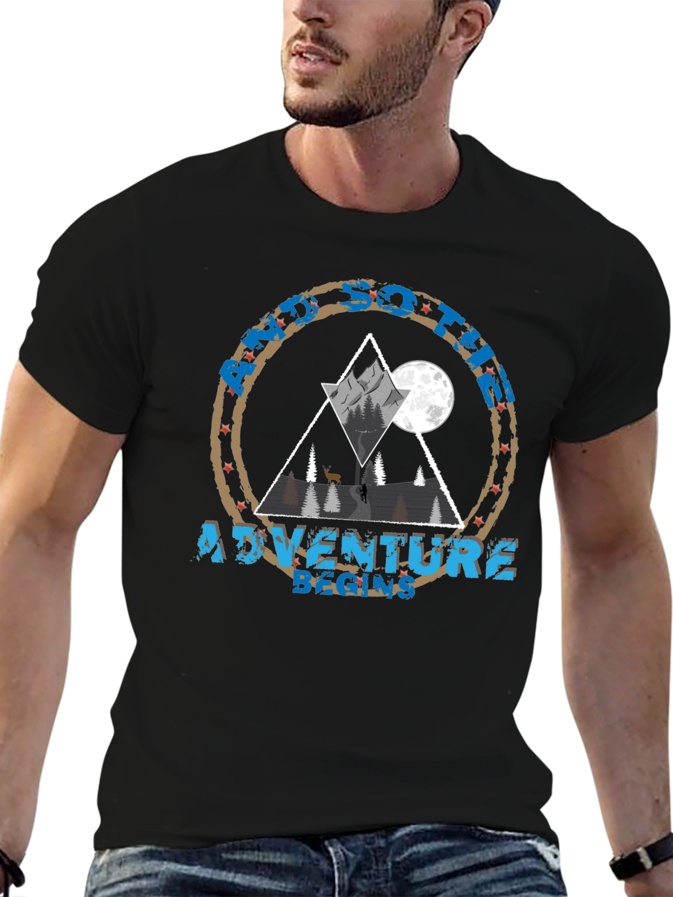 Adventure Begins Graphic Tee