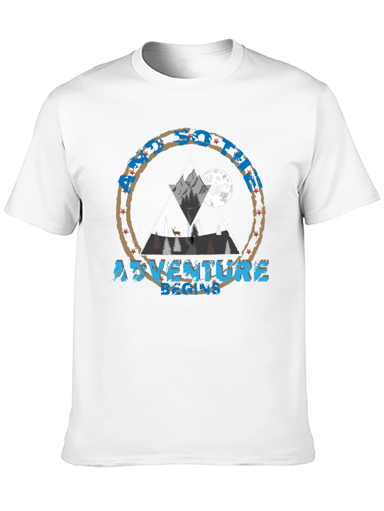Adventure Begins Graphic Tee