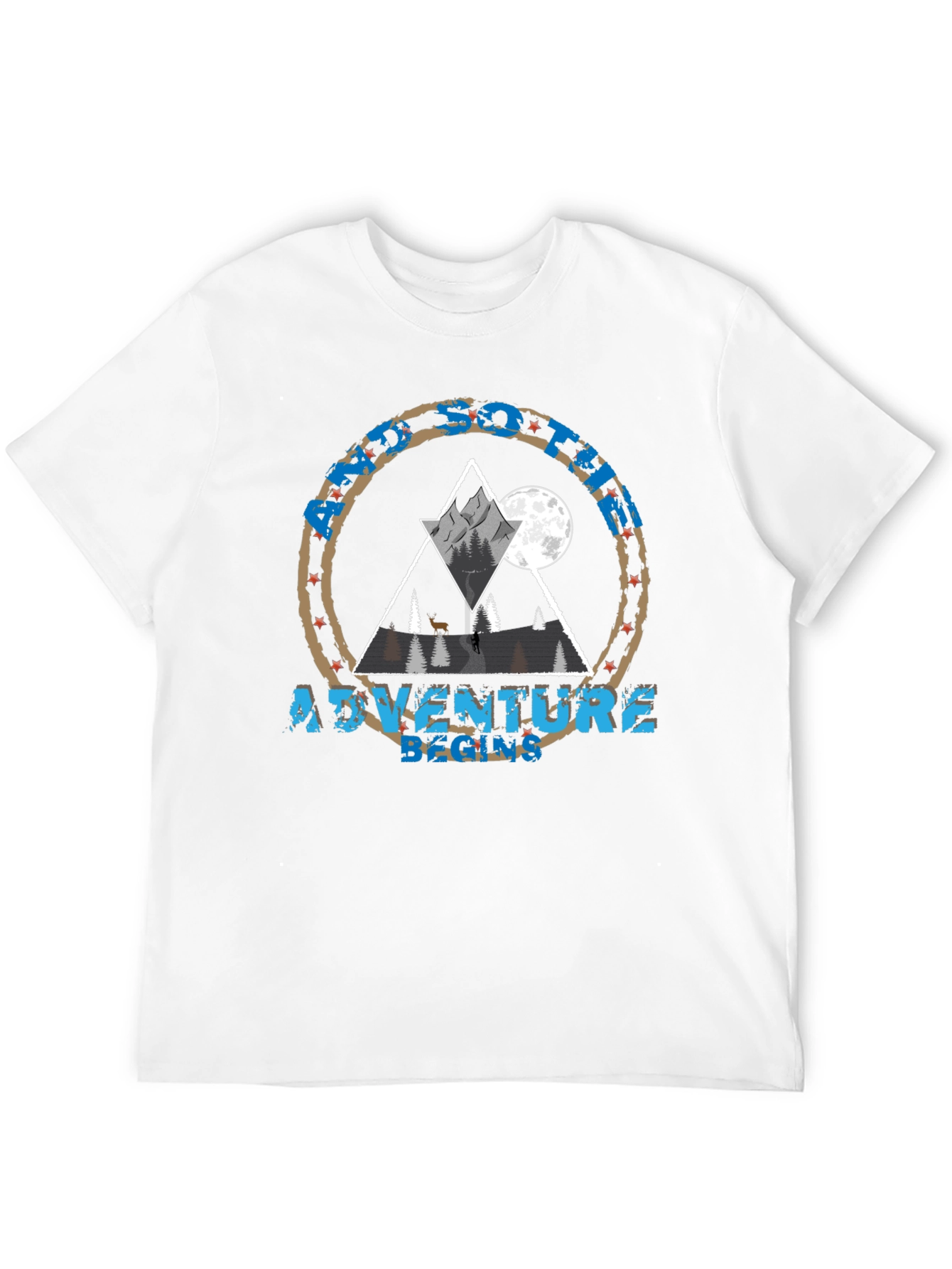 Adventure Begins Graphic Tee