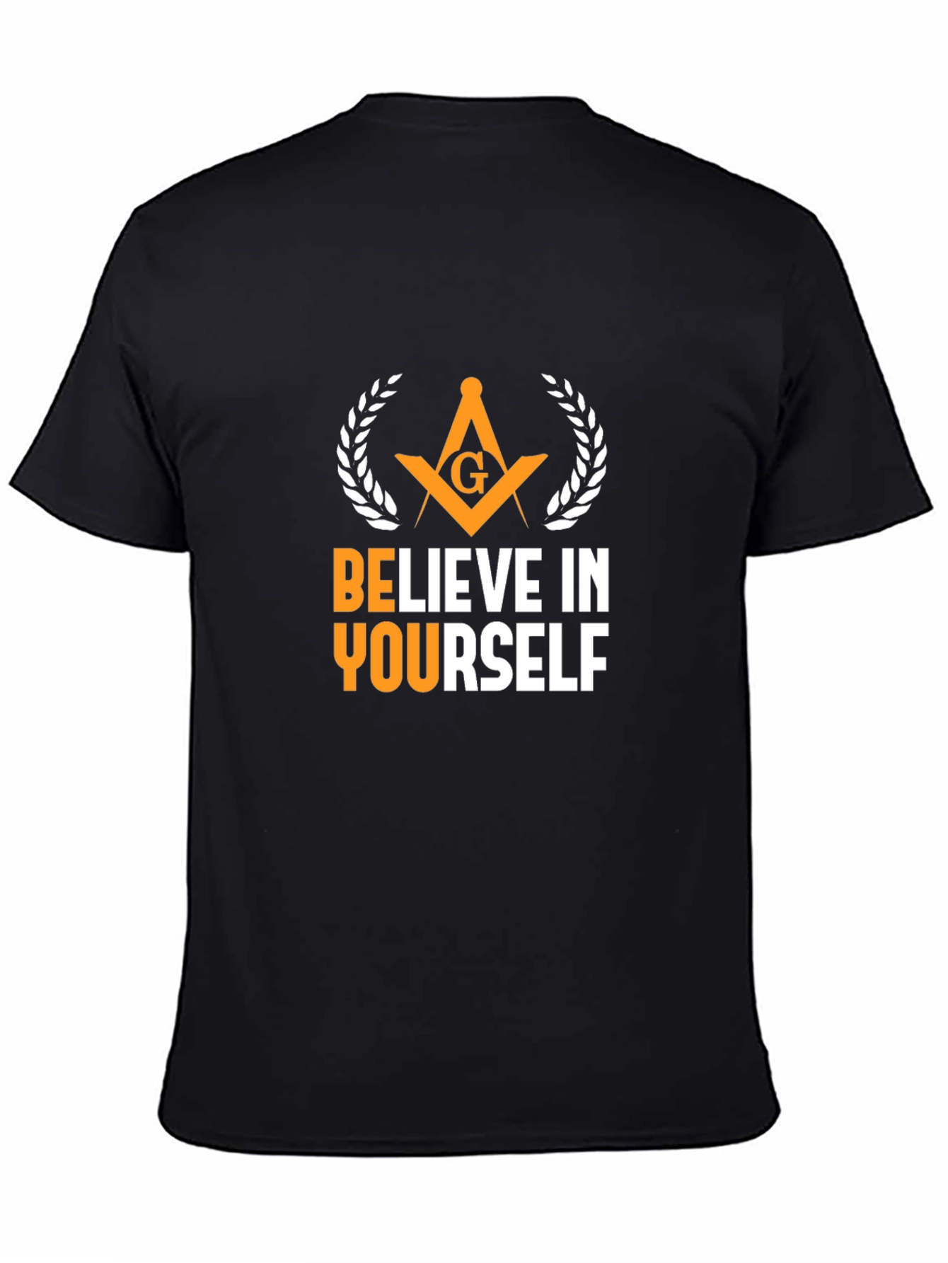 Believe In Yourself Graphic T-Shirt - Black