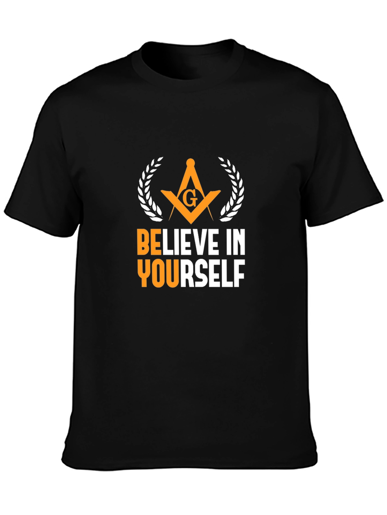 Believe In Yourself Graphic T-Shirt - Black