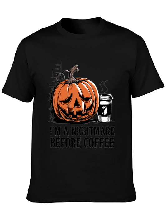 Nightmare Before Coffee Halloween T-Shirt
