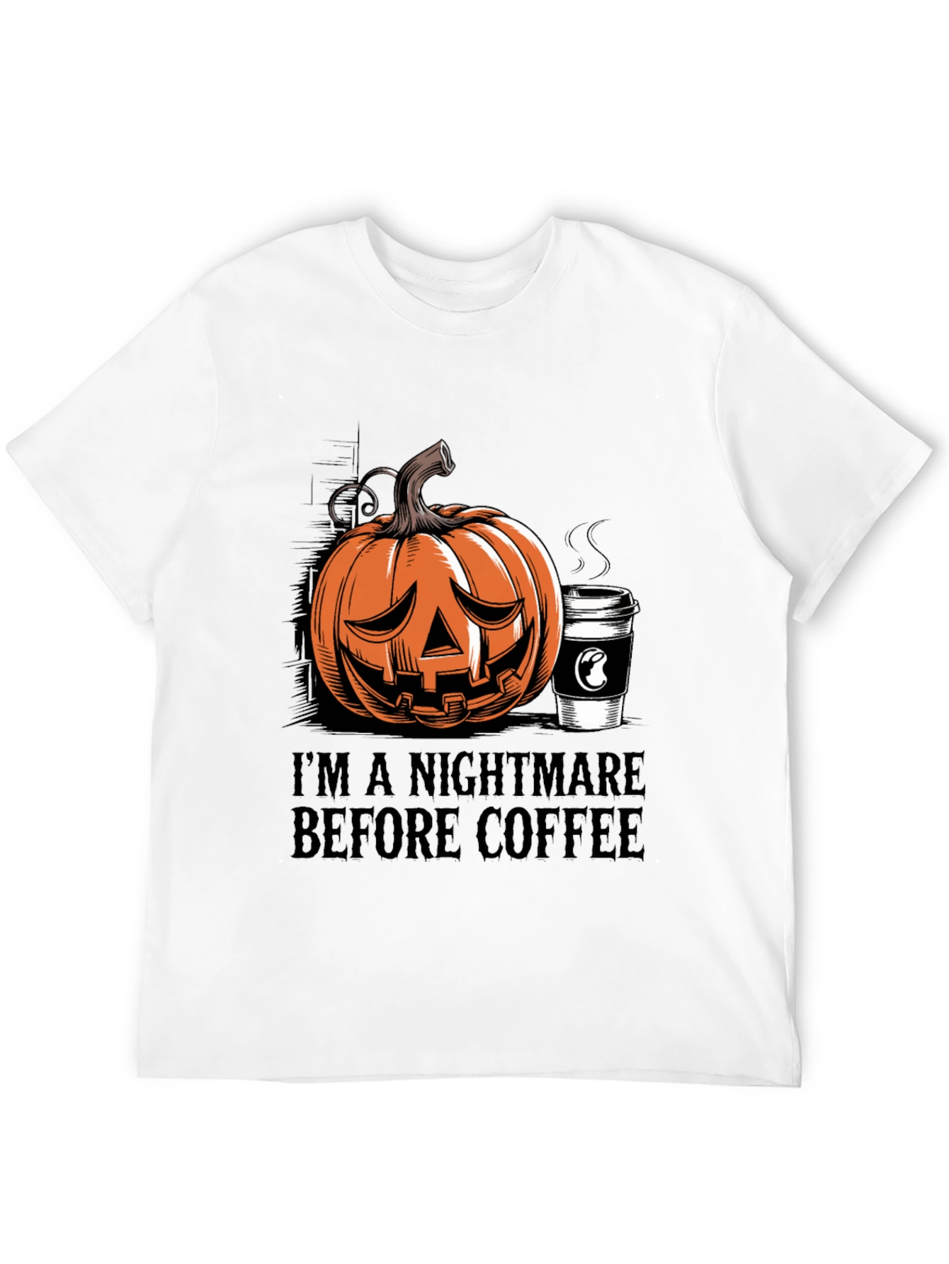 Nightmare Before Coffee Halloween T-Shirt