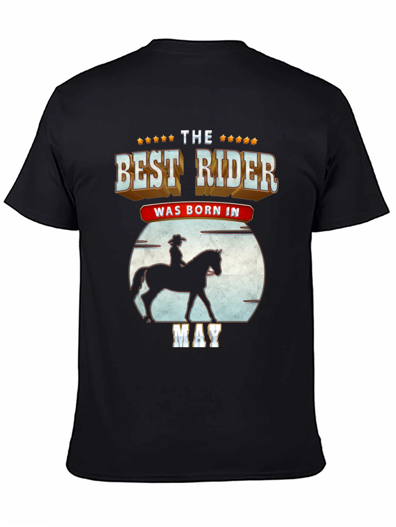 Best Rider Born In May T-Shirt