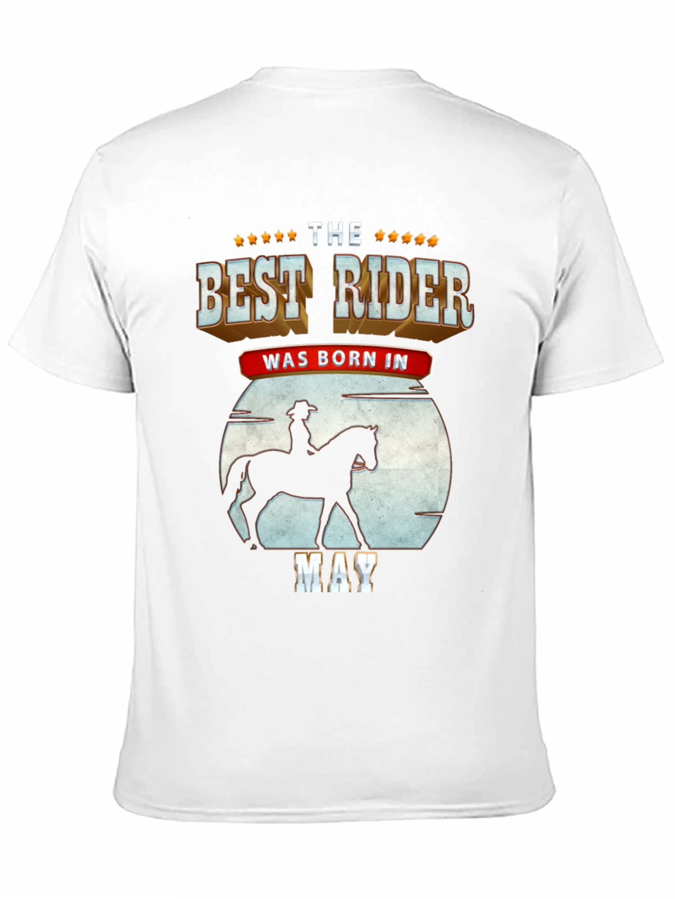 Best Rider Born In May T-Shirt
