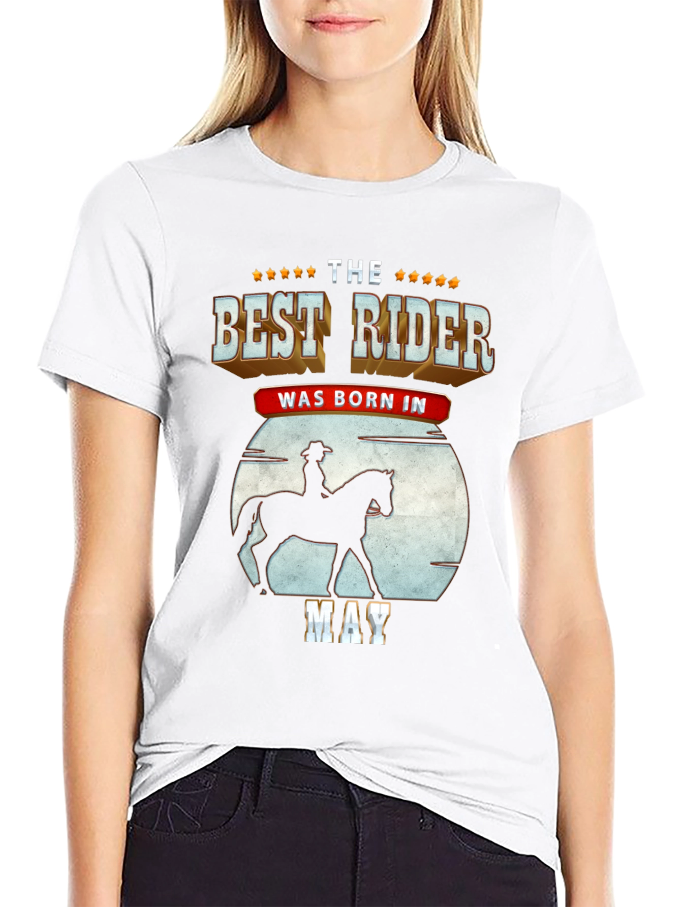 Best Rider Born In May T-Shirt