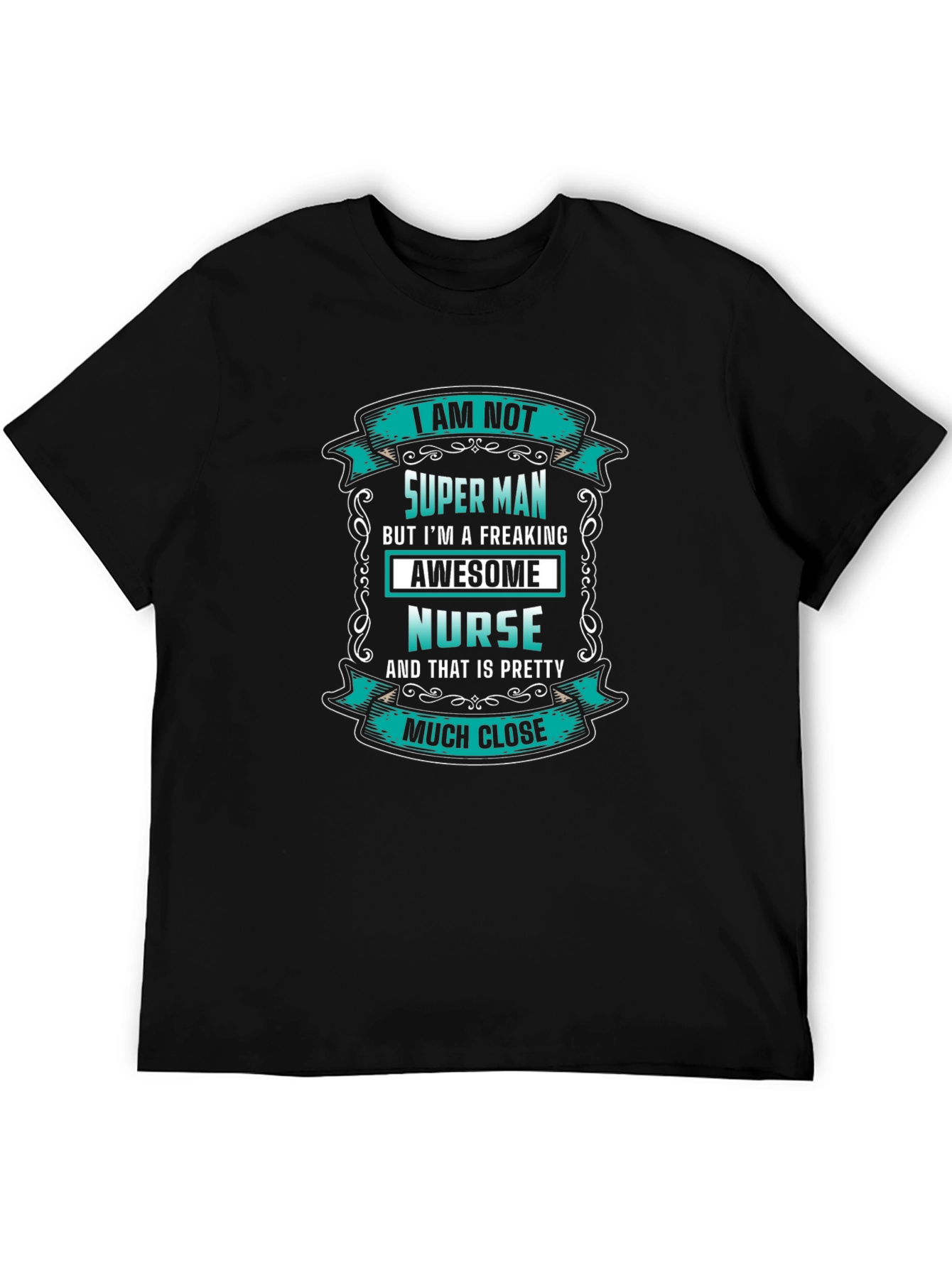 Awesome Nurse Graphic Tee - Novelty Unisex T-Shirt