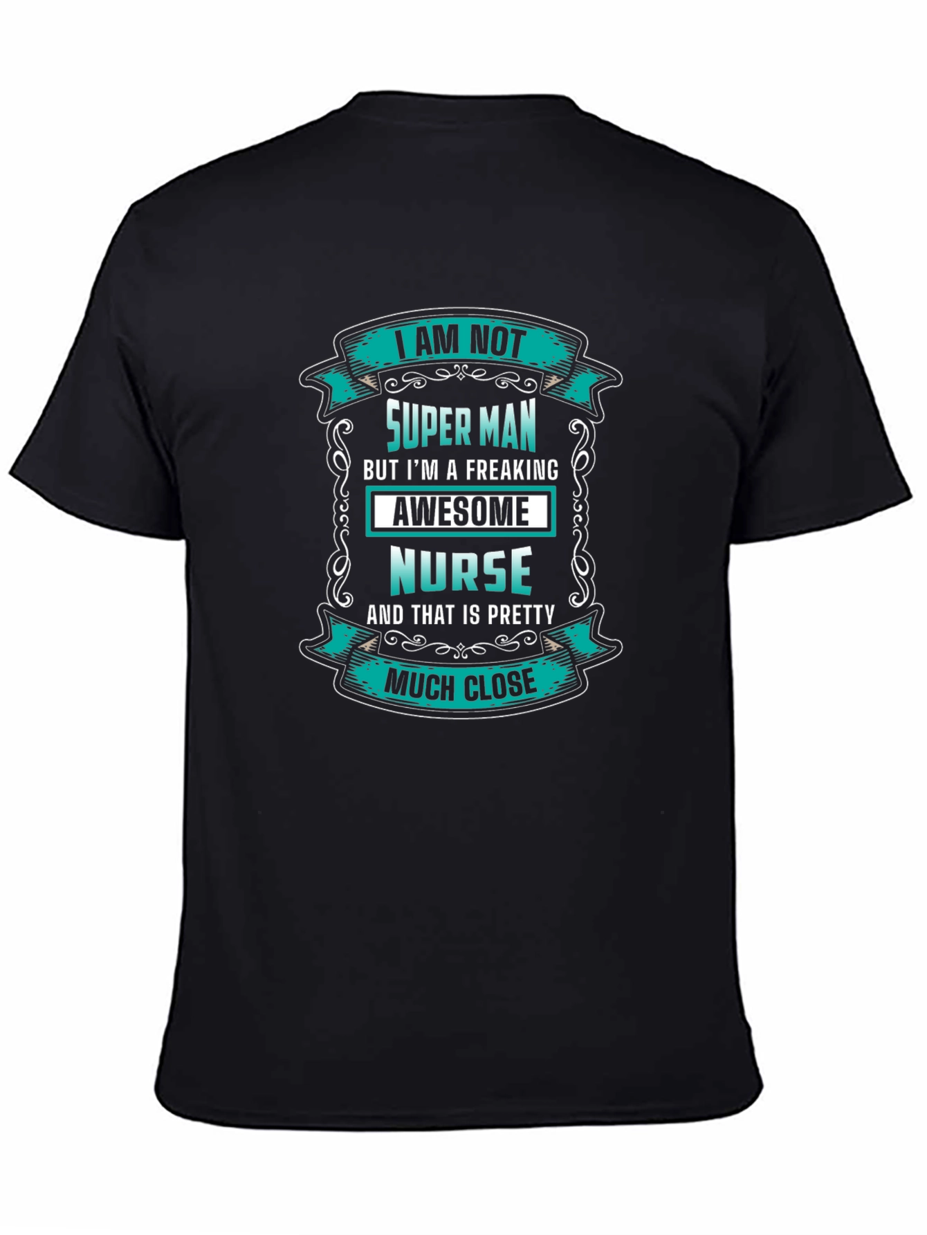 Awesome Nurse Graphic Tee - Novelty Unisex T-Shirt