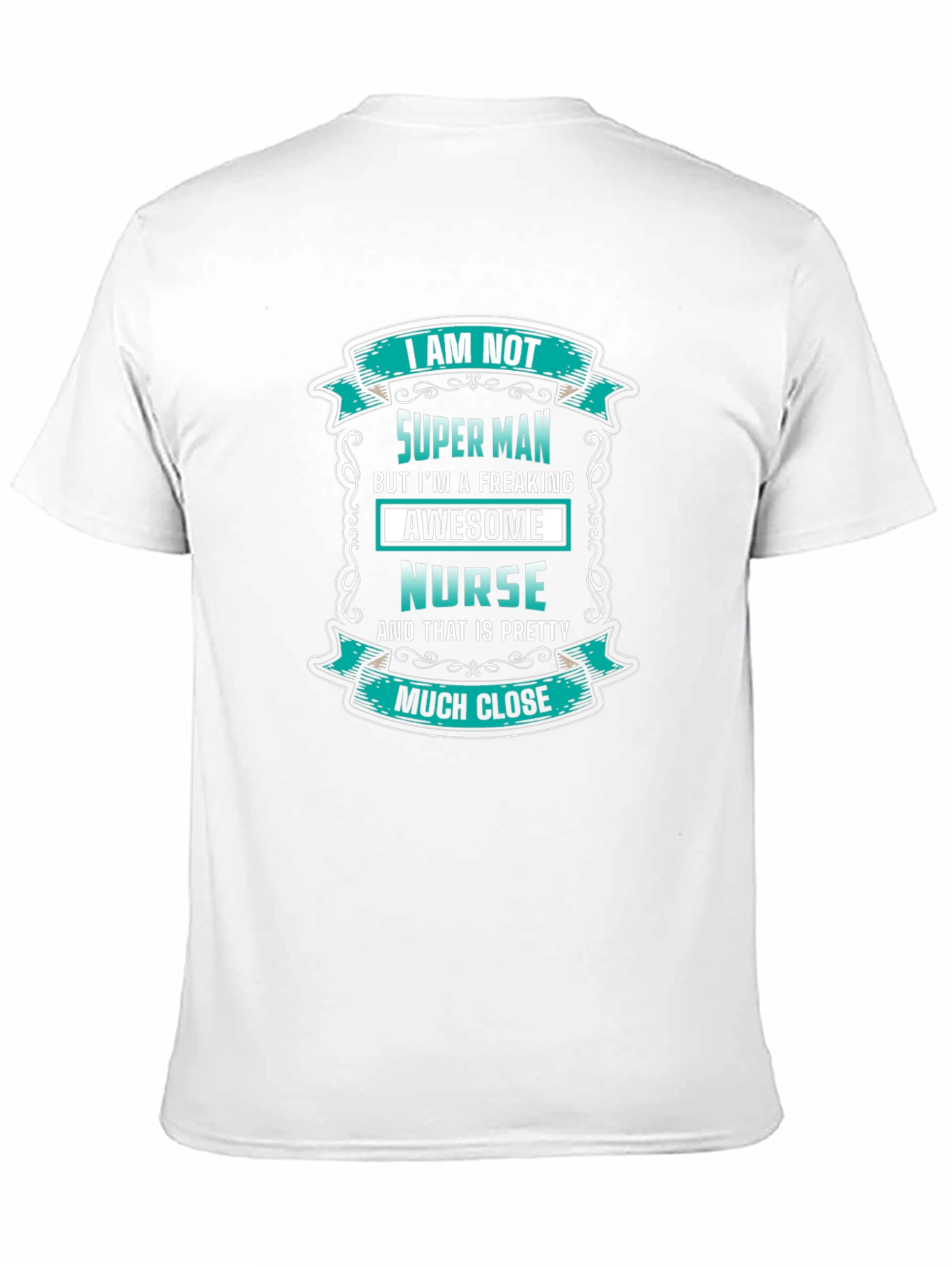 Awesome Nurse Graphic Tee - Novelty Unisex T-Shirt