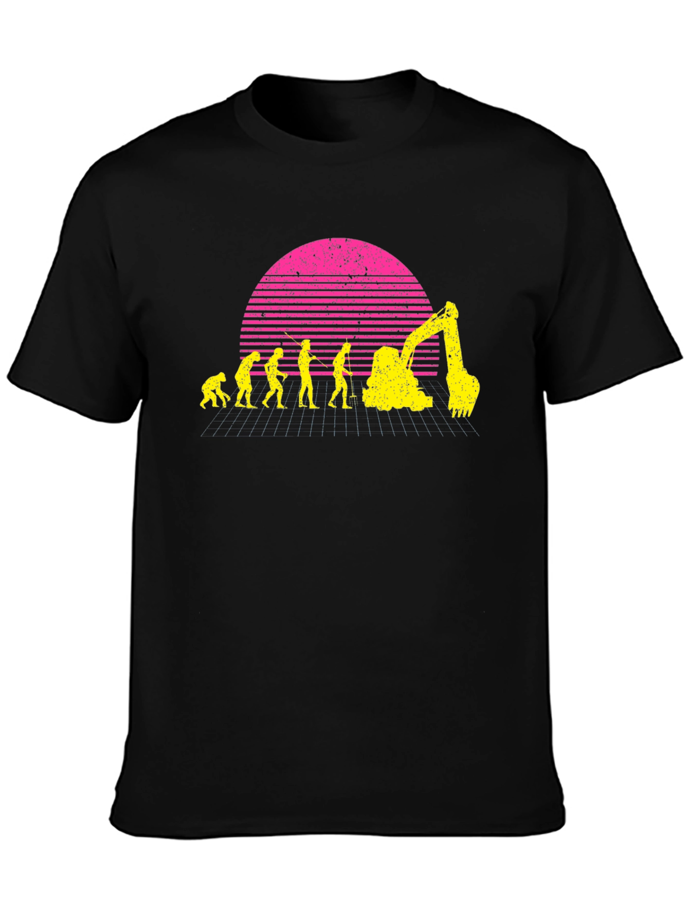Construction Evolution T-Shirt - Black