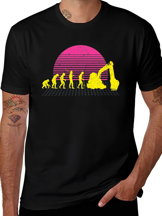 Construction Evolution T-Shirt - Black