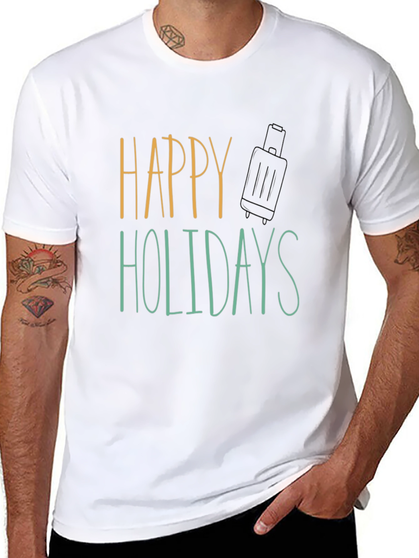Happy Holidays Travel T-Shirt
