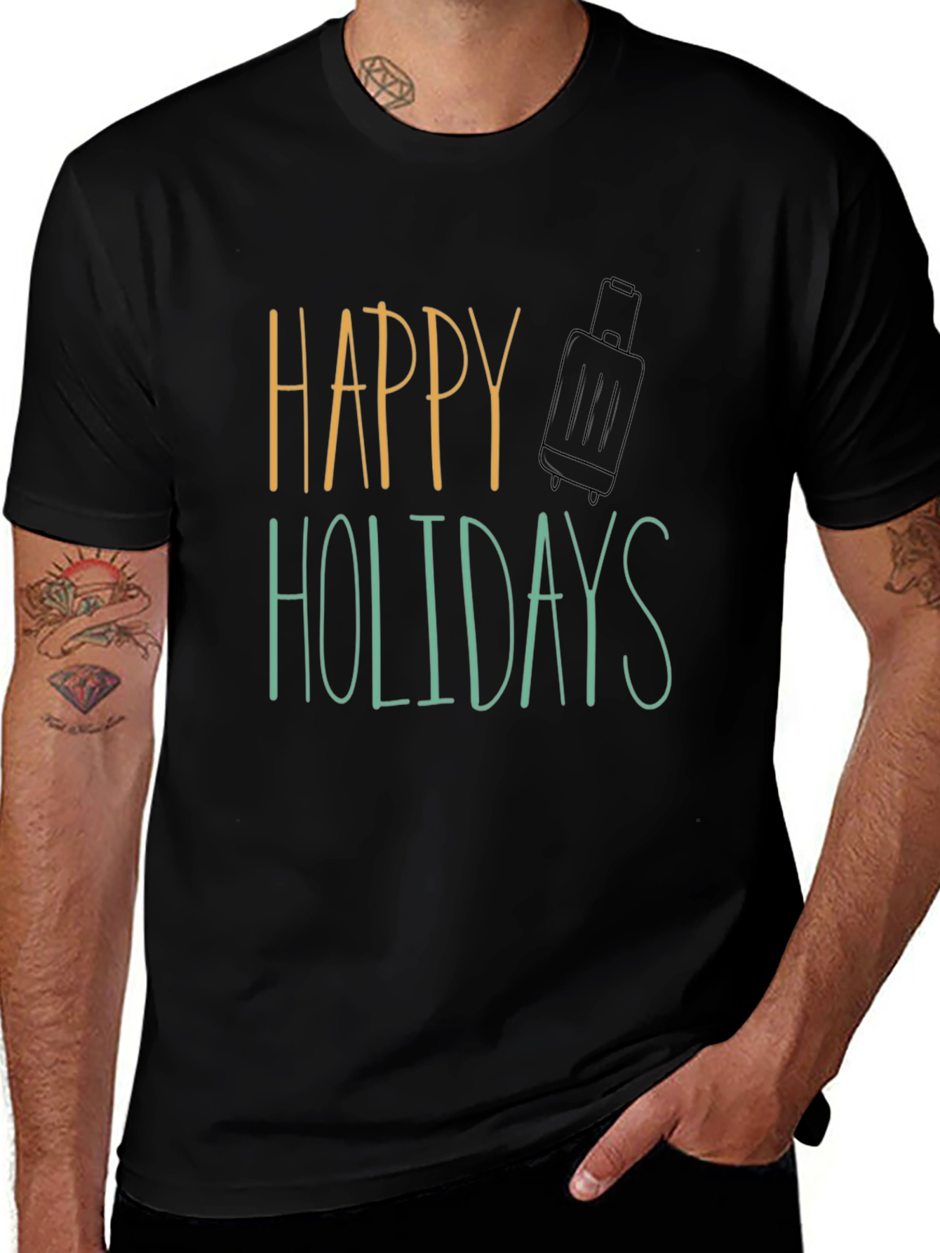 Happy Holidays Travel T-Shirt