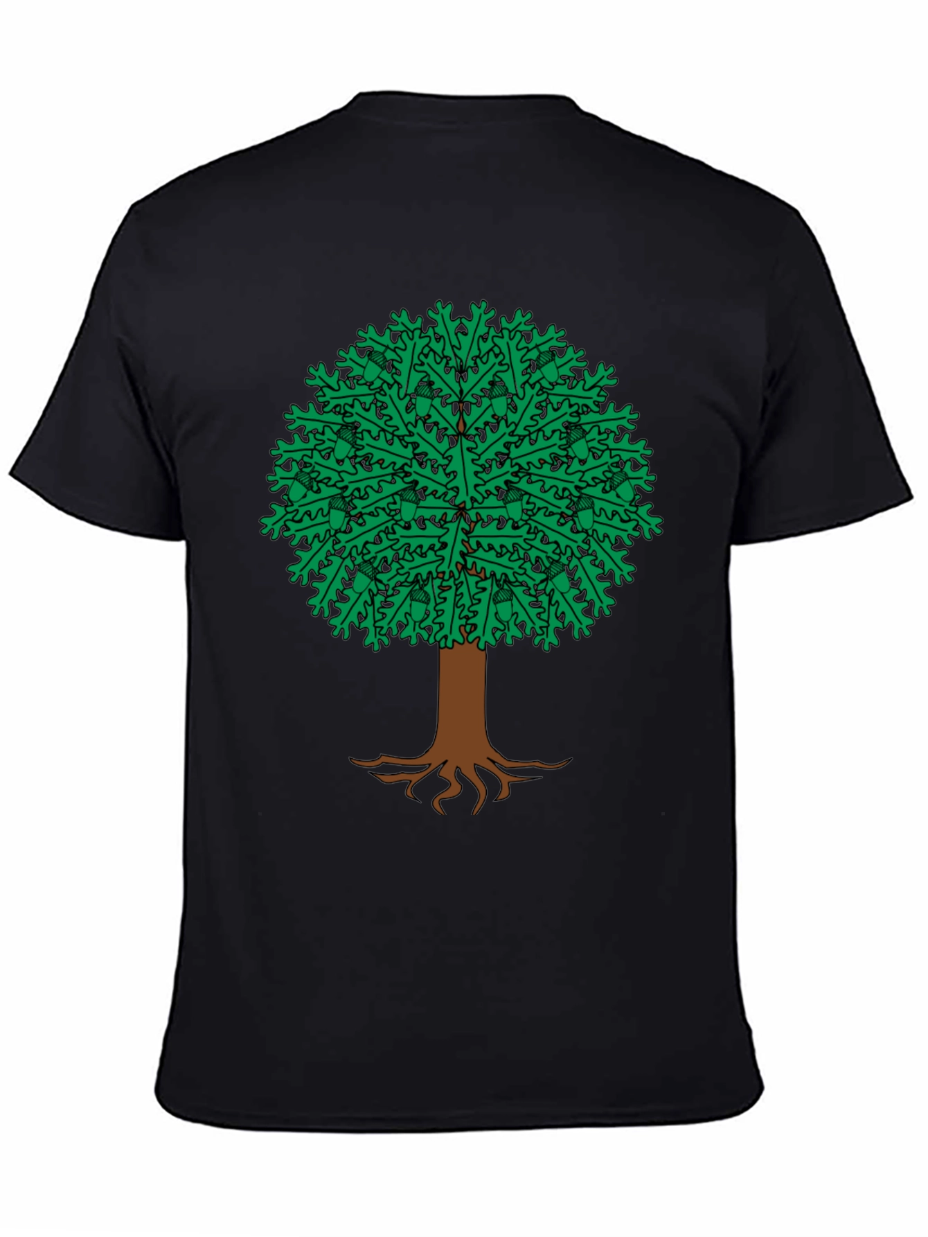 Oak Tree Graphic Tee - Nature Inspired Design