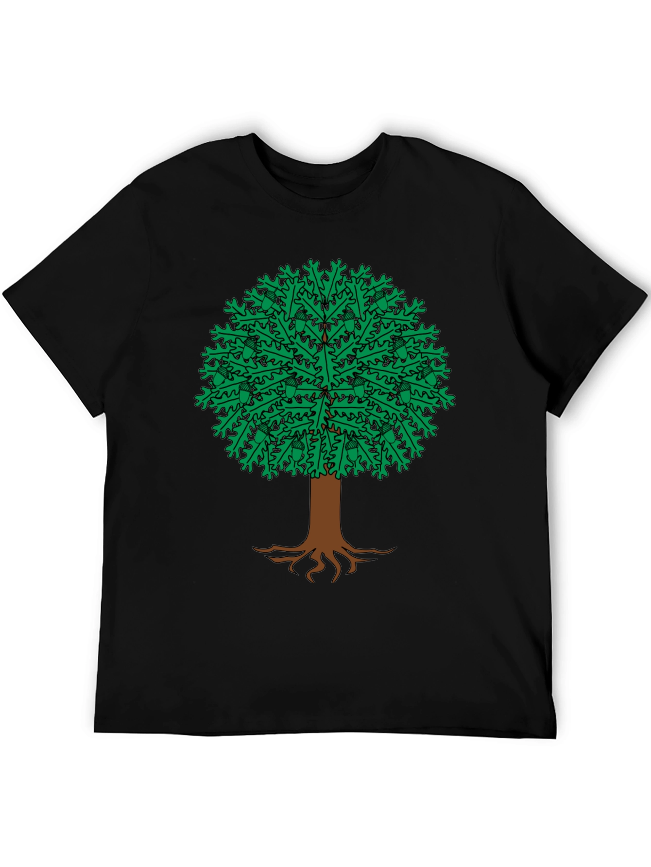 Oak Tree Graphic Tee - Nature Inspired Design