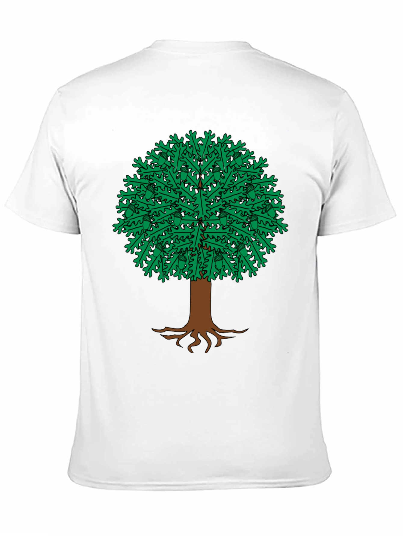 Oak Tree Graphic Tee - Nature Inspired Design