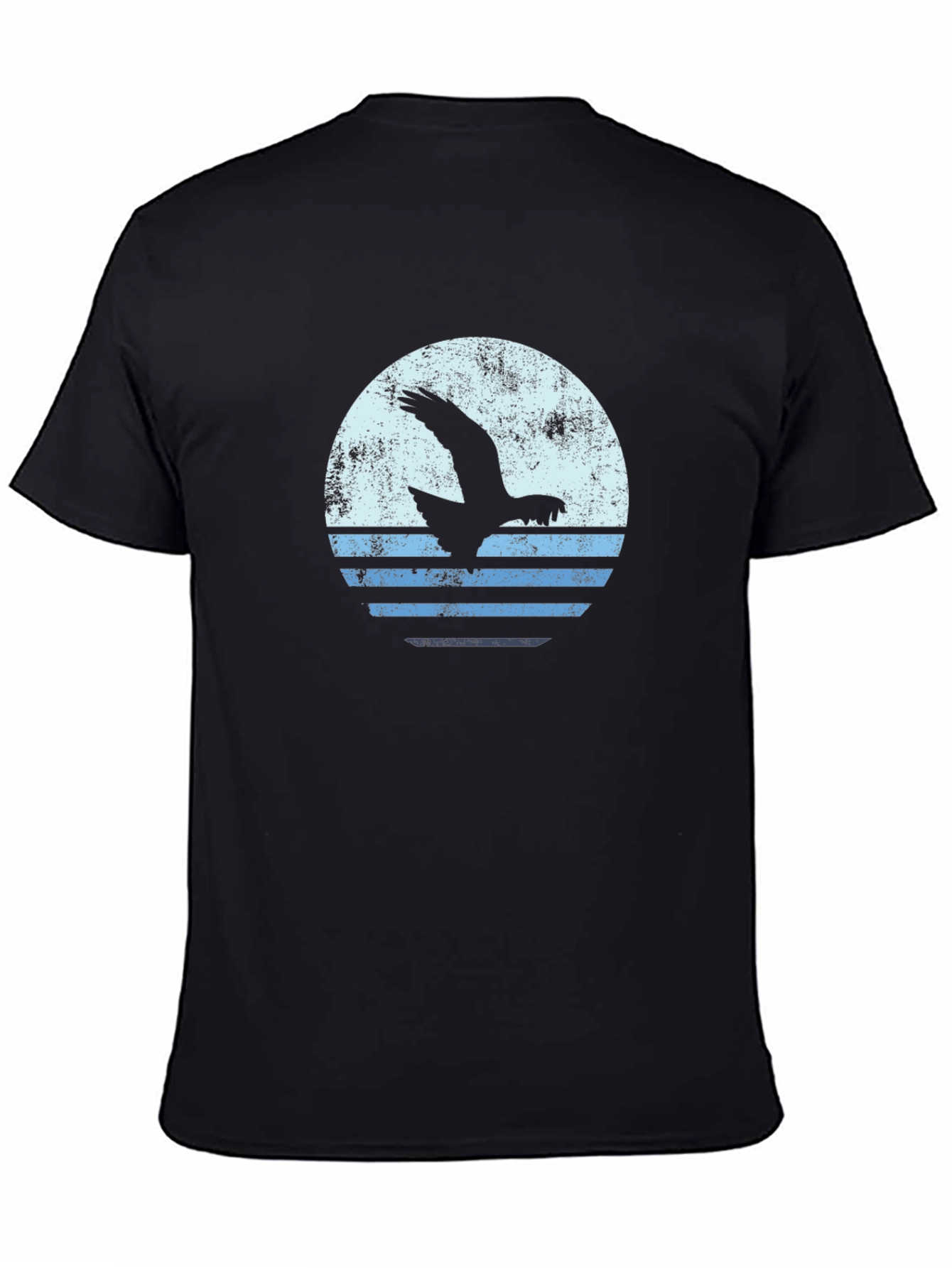 Retro Eagle Sunset Graphic Tee