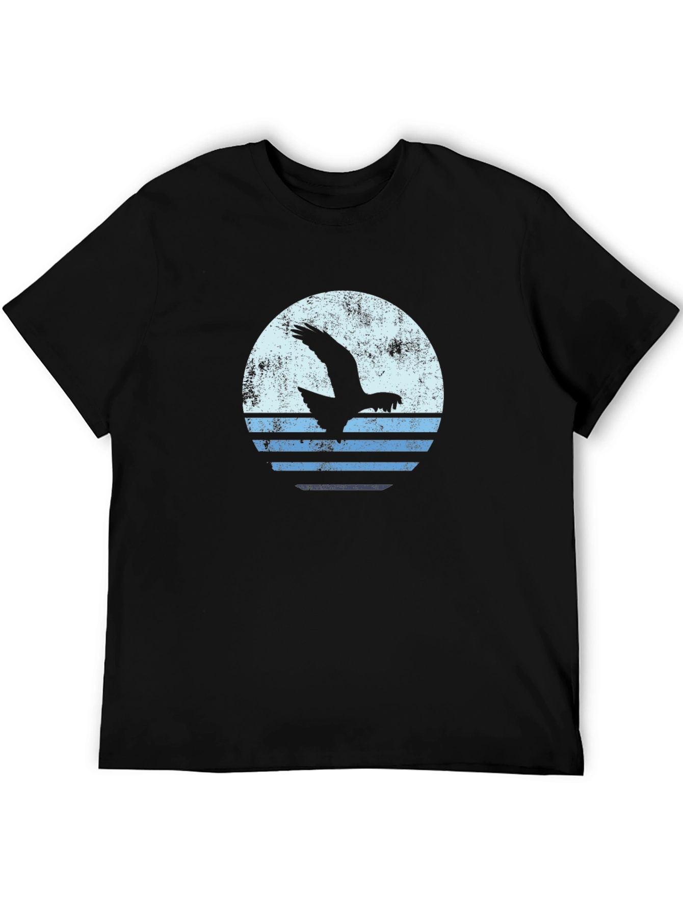 Retro Eagle Sunset Graphic Tee