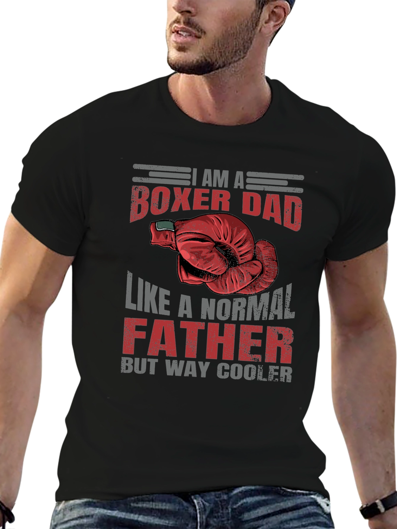 Boxer Dad Graphic T-Shirt