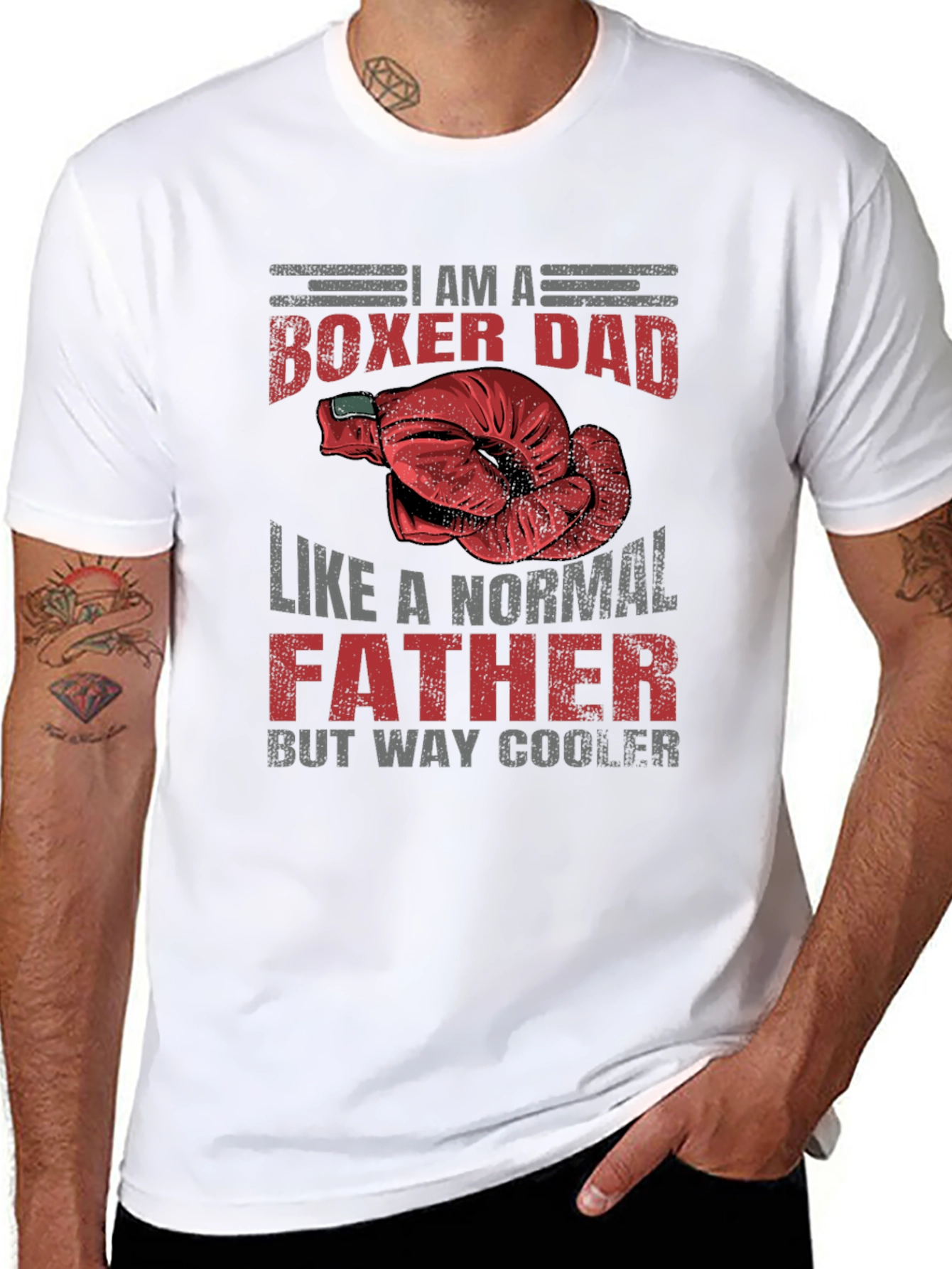 Boxer Dad Graphic T-Shirt