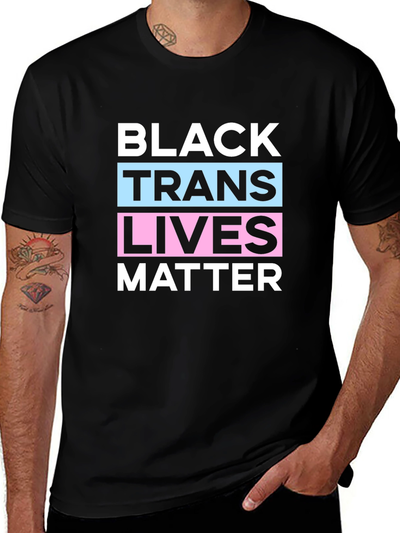 Black Trans Lives Matter Graphic T-Shirt