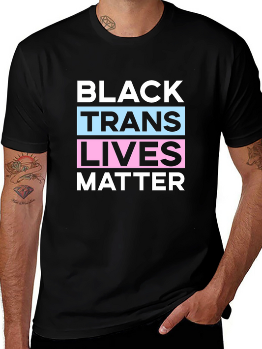 Black Trans Lives Matter Graphic T-Shirt