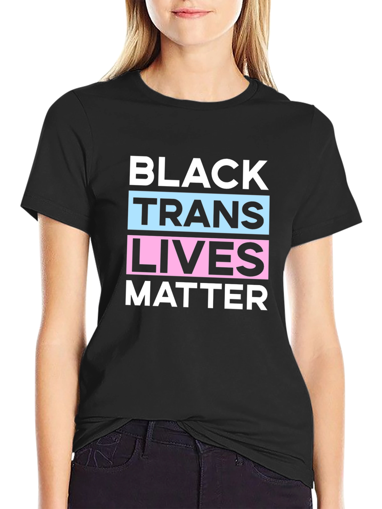 Black Trans Lives Matter Graphic T-Shirt