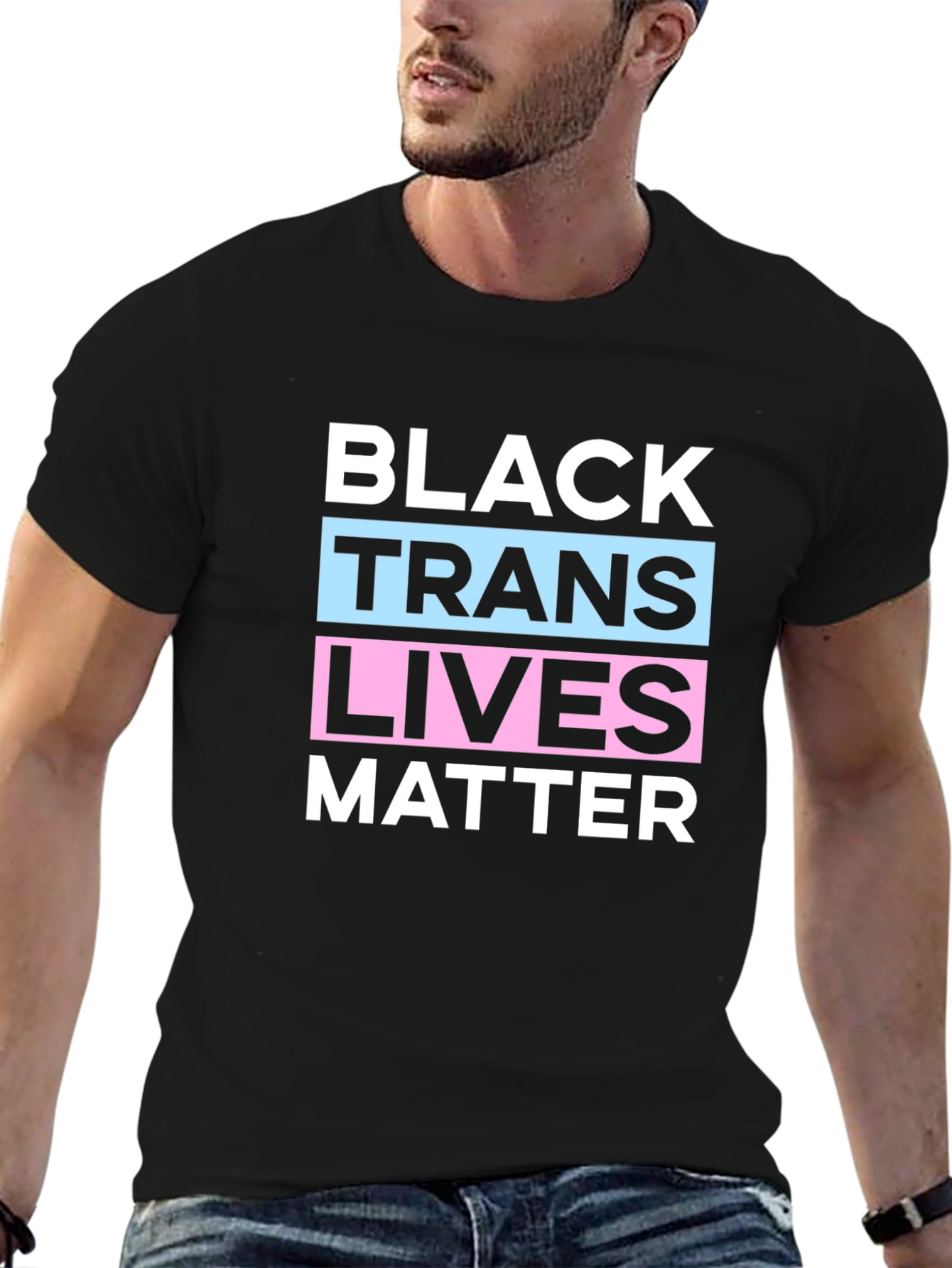 Black Trans Lives Matter Graphic T-Shirt