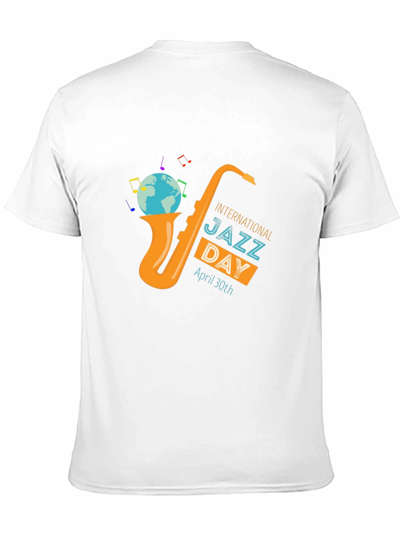International Jazz Day Saxophone T-Shirt