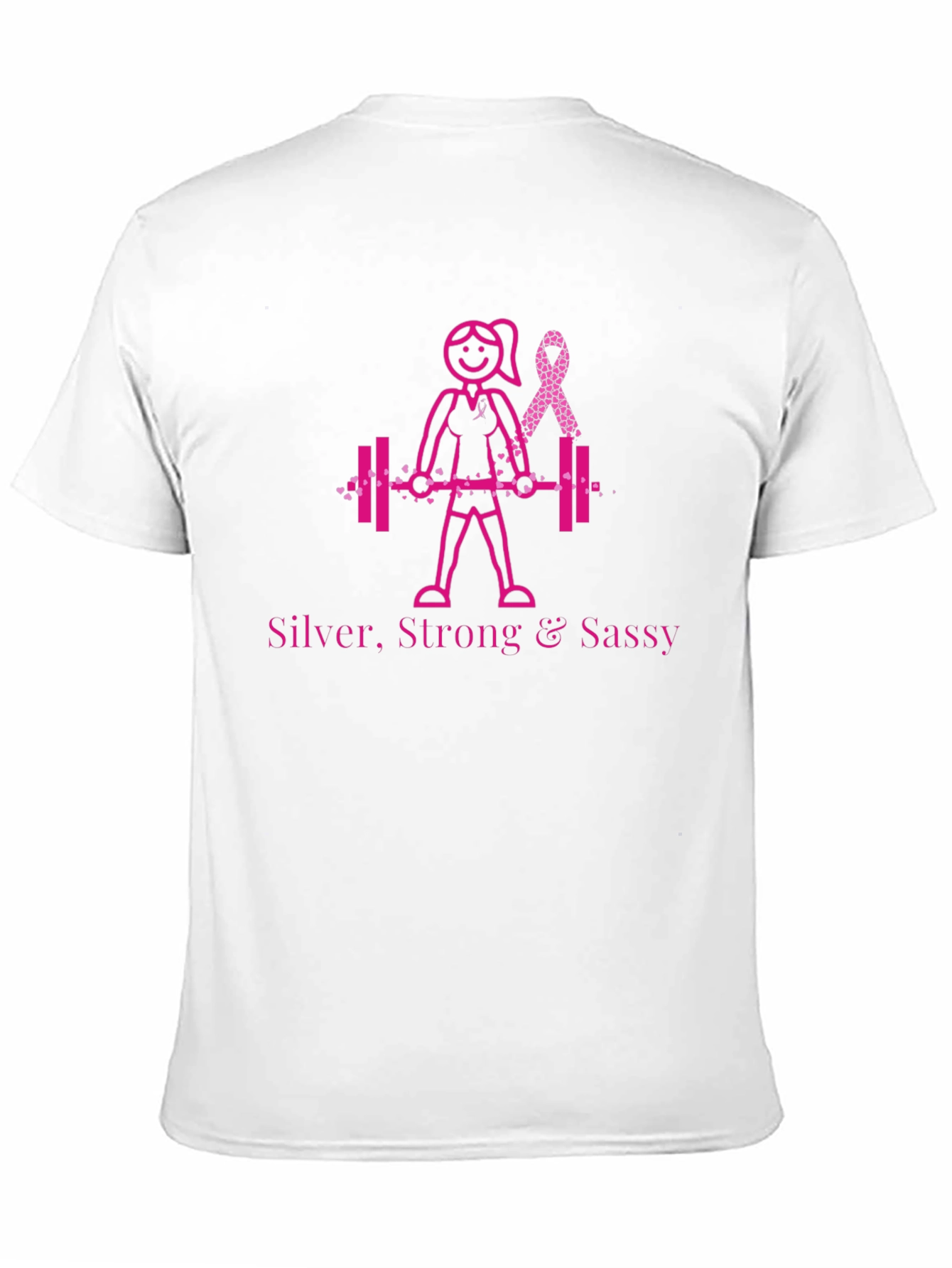 Silver Strong & Sassy Graphic Tee