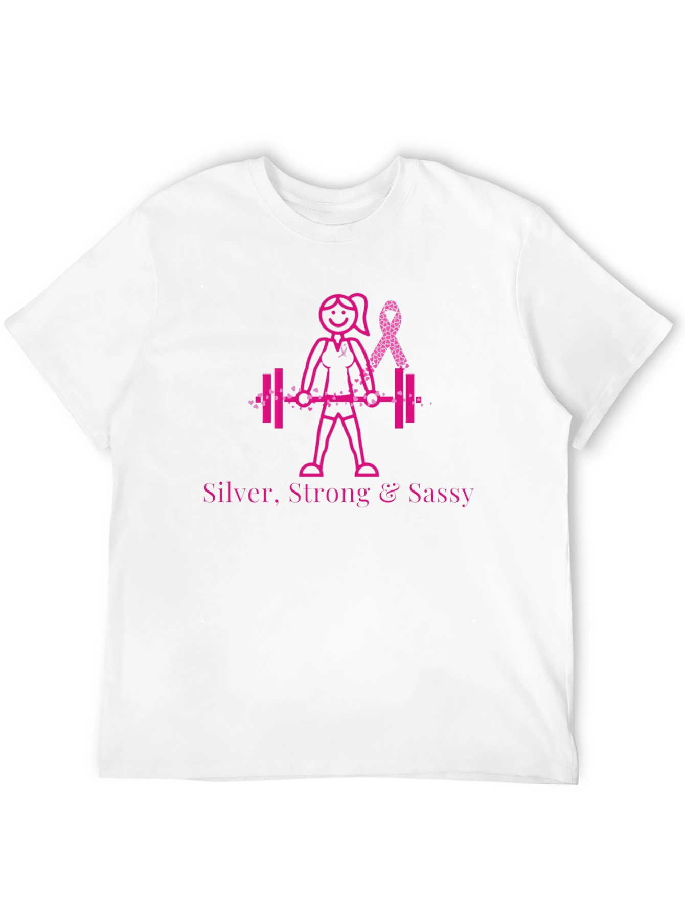 Silver Strong & Sassy Graphic Tee
