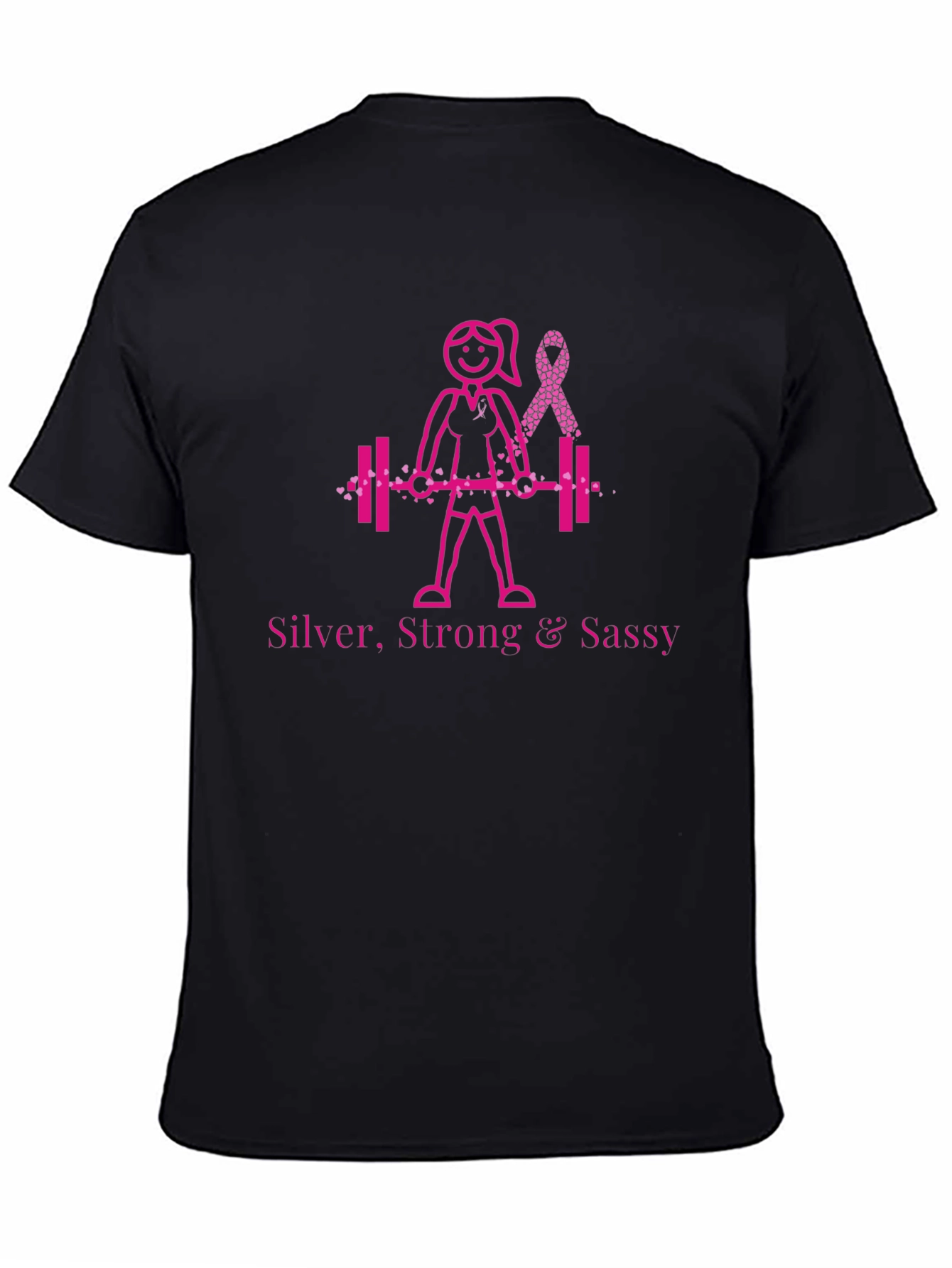 Silver Strong & Sassy Graphic Tee