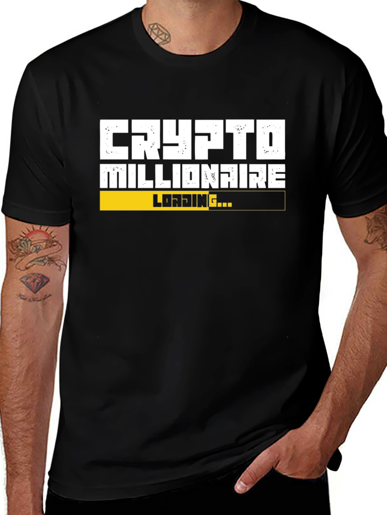 Crypto Millionaire Loading T-Shirt