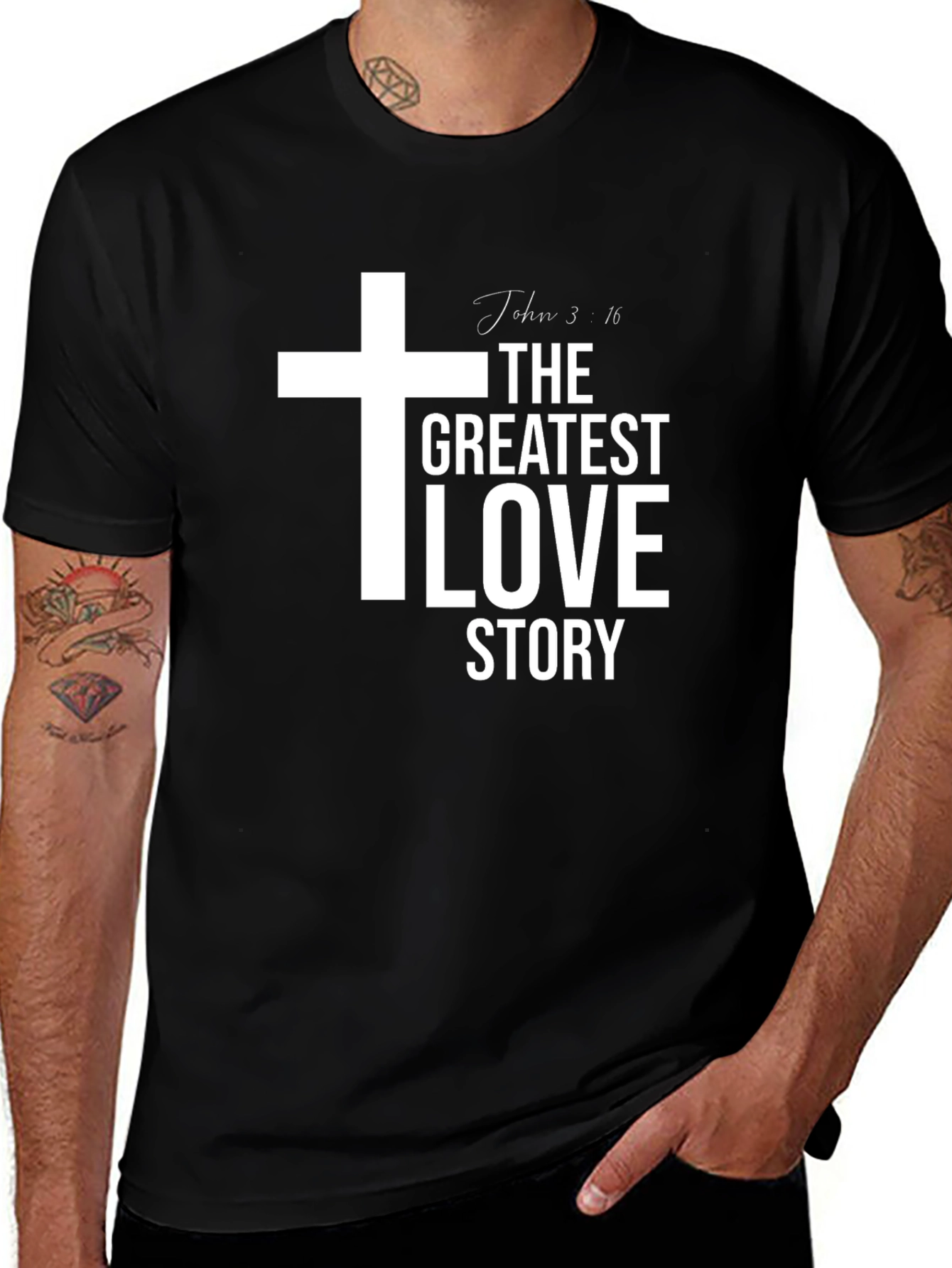 The Greatest Love Story Christian T-Shirt