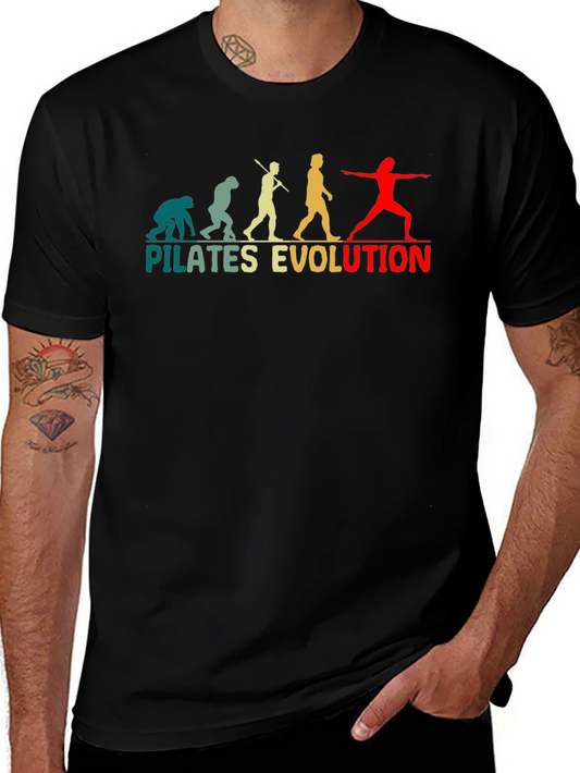 Pilates Evolution Black T-Shirt