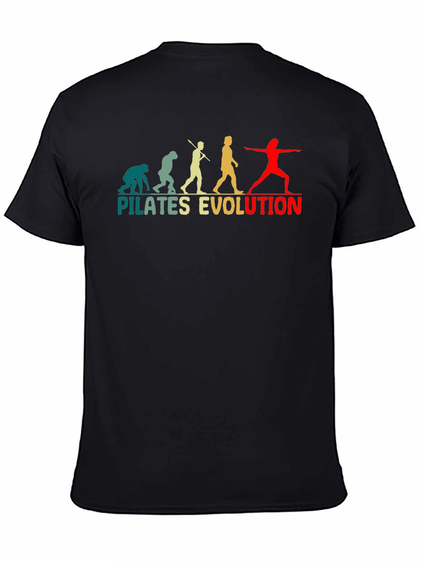 Pilates Evolution Black T-Shirt
