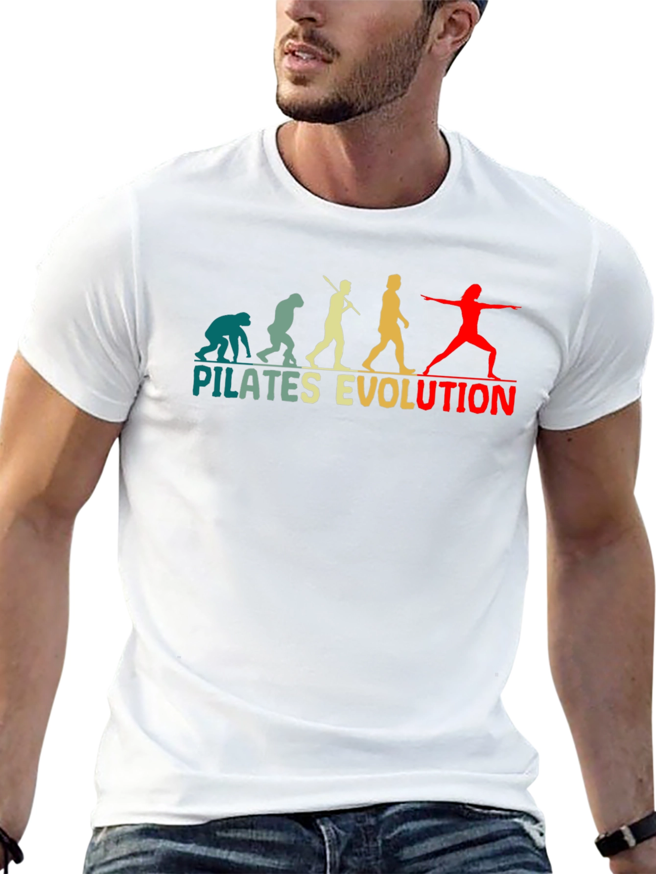 Pilates Evolution Black T-Shirt