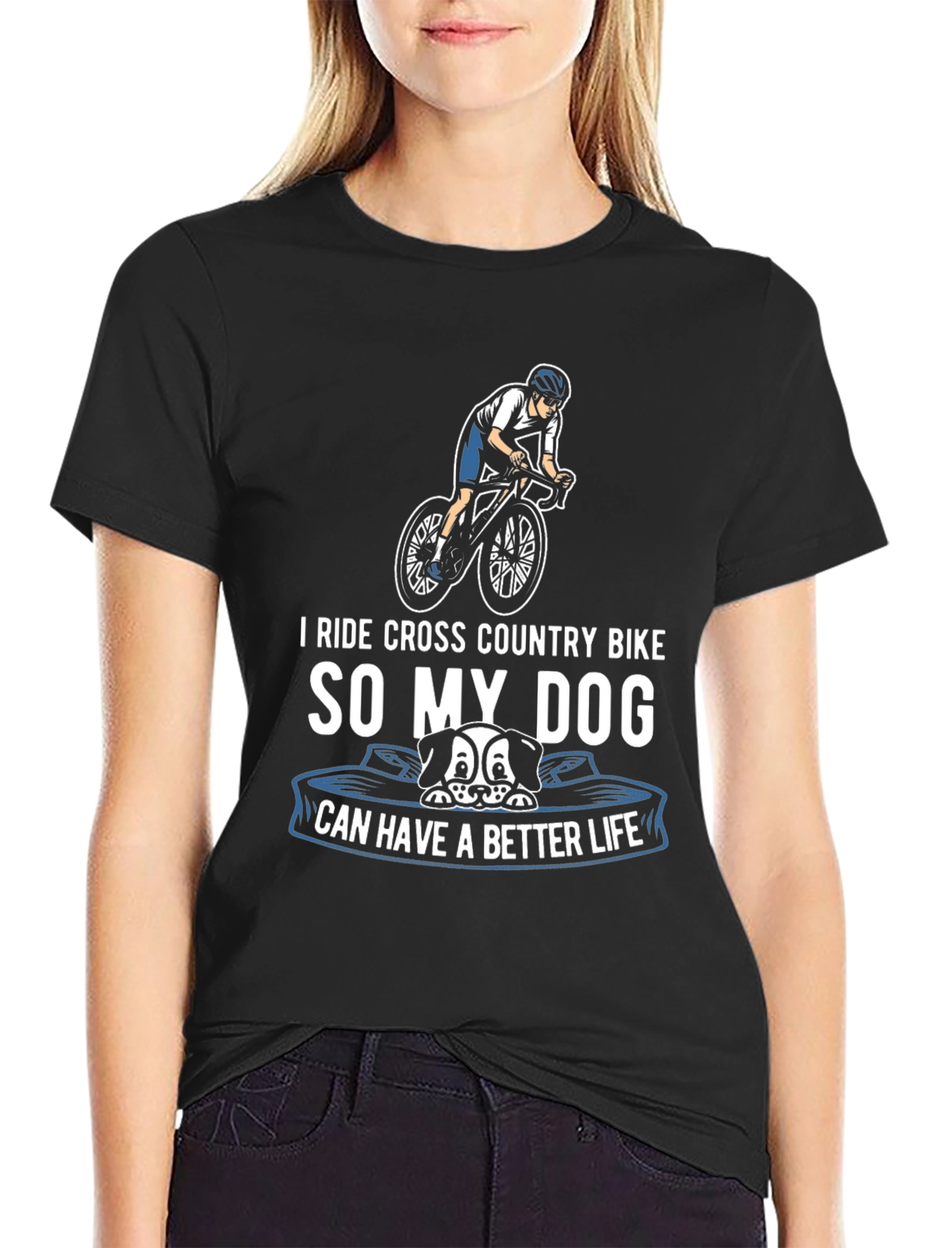 Dog Lover Cycling T-Shirt - Better Life Design