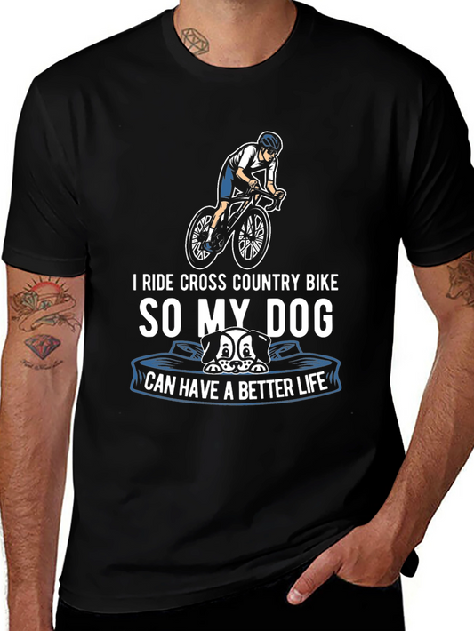 Dog Lover Cycling T-Shirt - Better Life Design