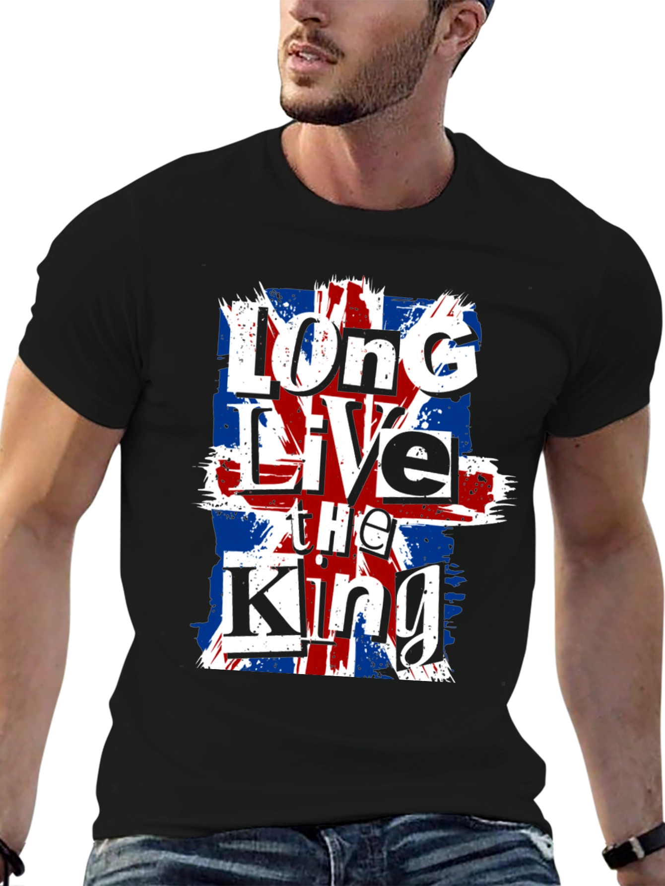 Long Live the King Union Jack T-Shirt