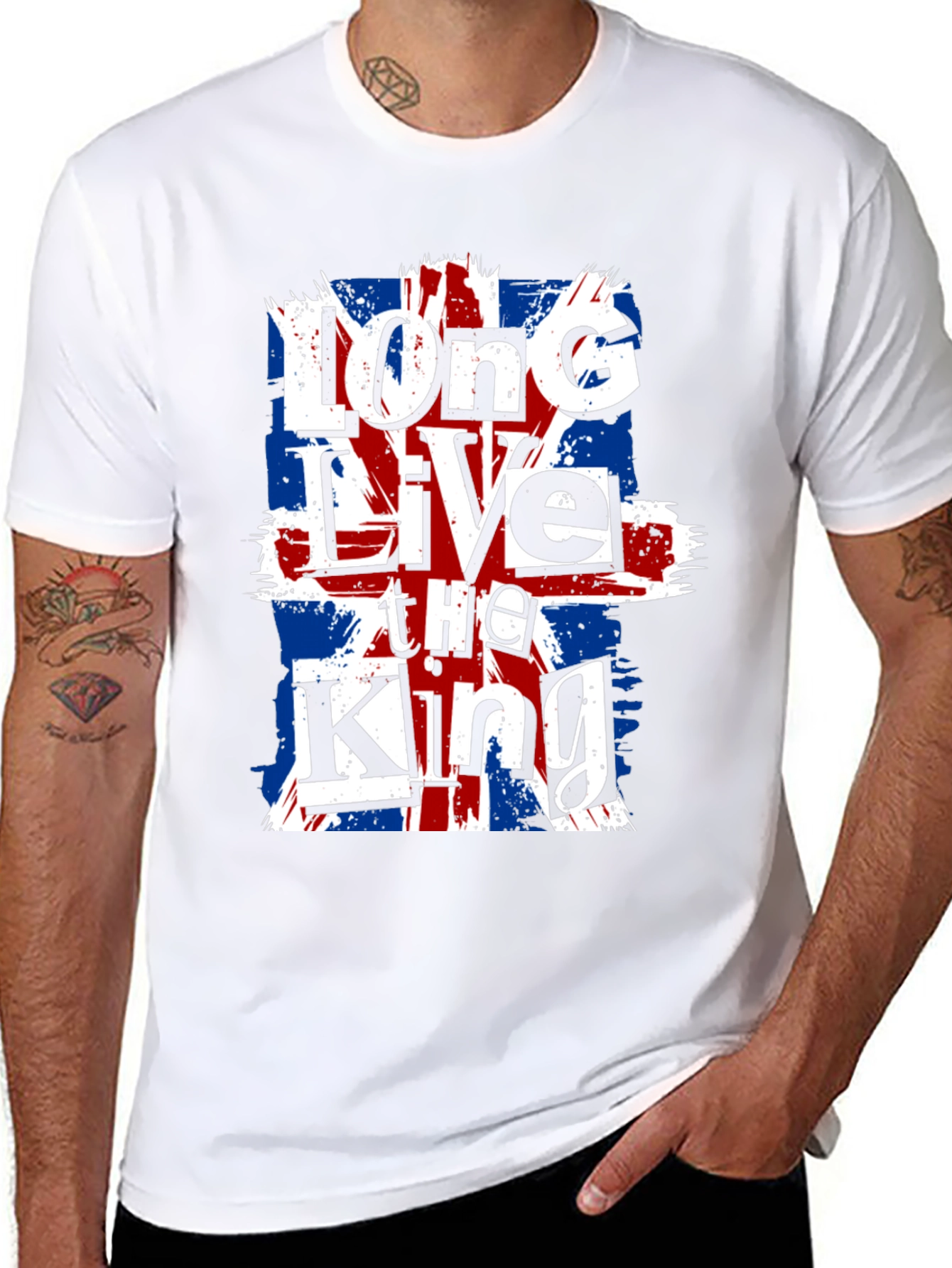 Long Live the King Union Jack T-Shirt