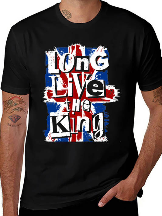 Long Live the King Union Jack T-Shirt