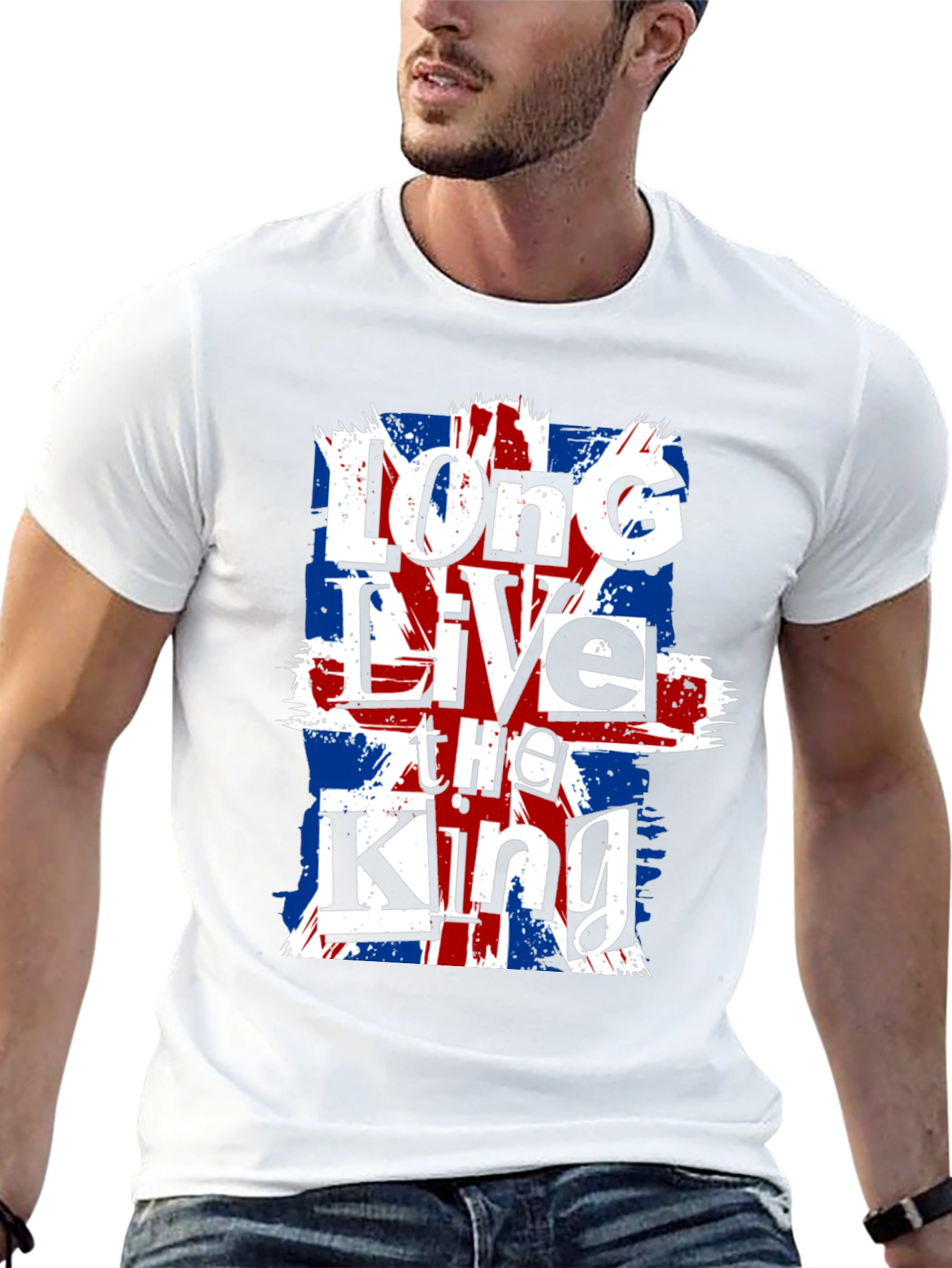 Long Live the King Union Jack T-Shirt