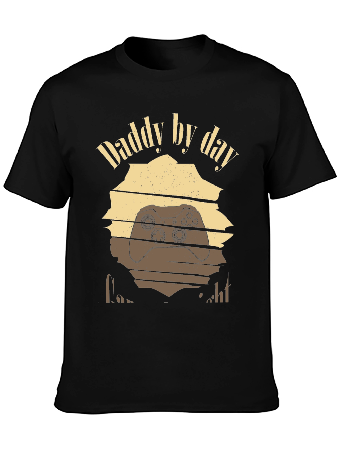 Daddy By Day Gamer By Night Graphic Tee
