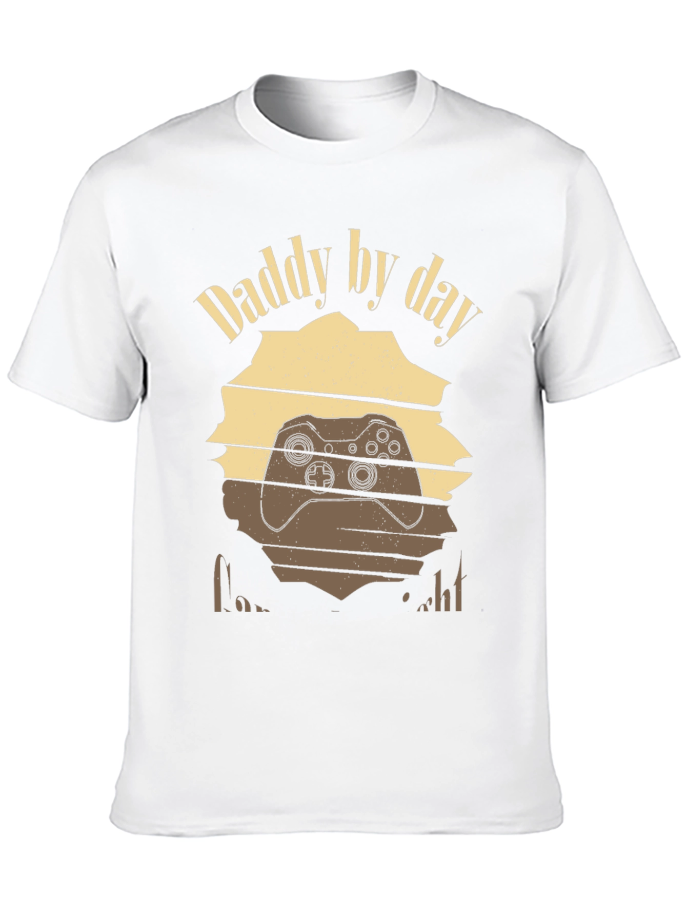 Daddy By Day Gamer By Night Graphic Tee